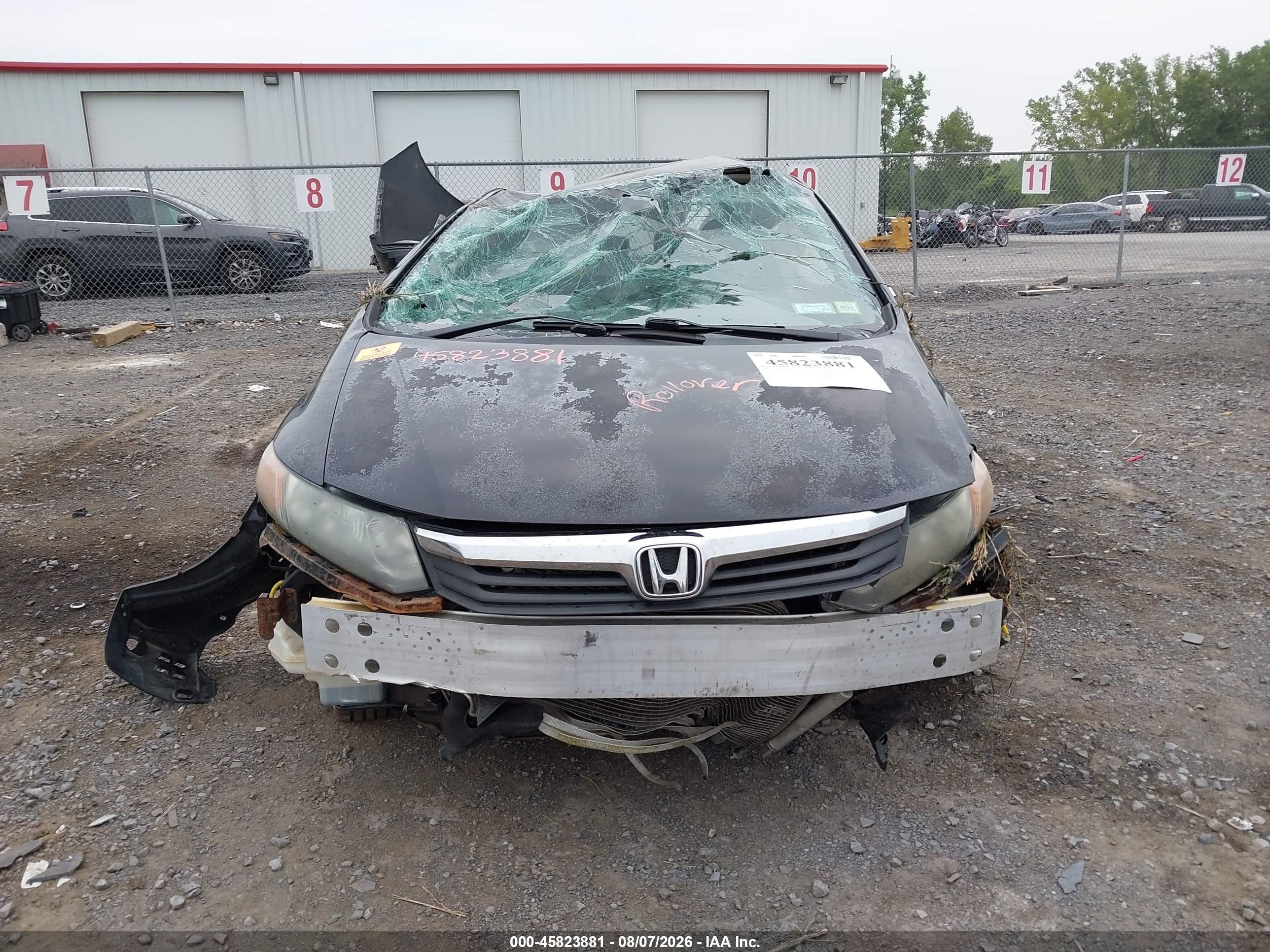 2012 Honda Civic Lx Black vin: 2HGFB2F55CH608956