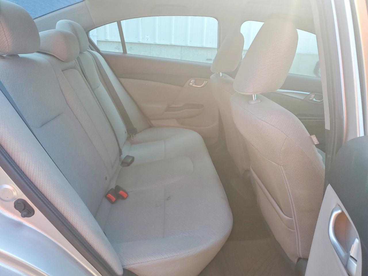 2013 Honda Civic Lx Silver vin: 2HGFB2F55DH104277