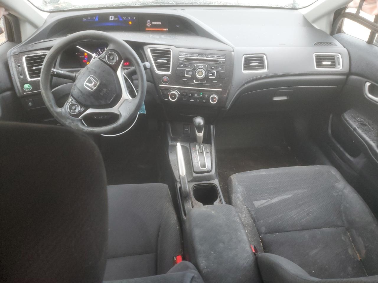 2013 Honda Civic Lx Black vin: 2HGFB2F55DH521558