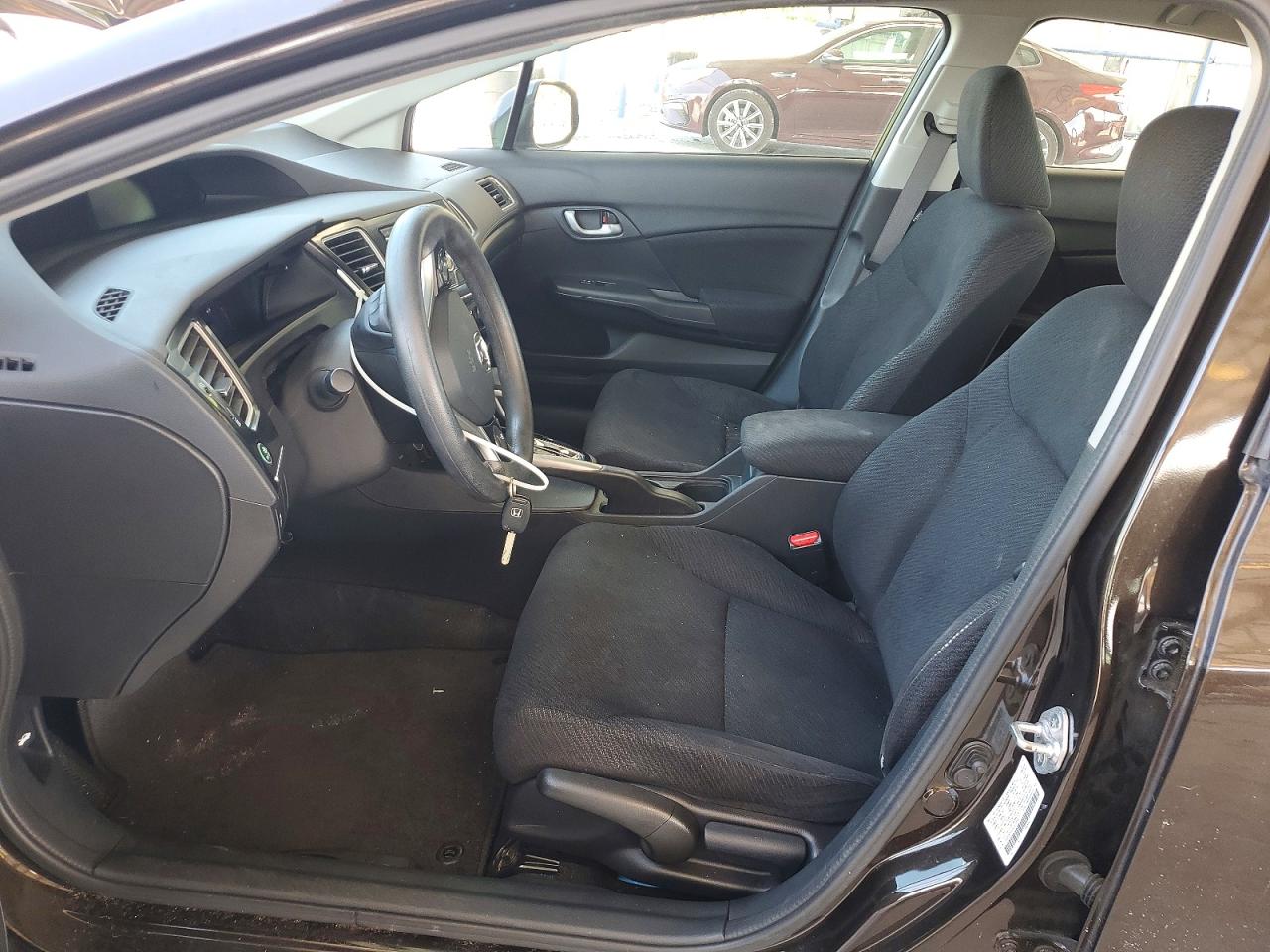 2013 Honda Civic Lx Brown vin: 2HGFB2F55DH535413