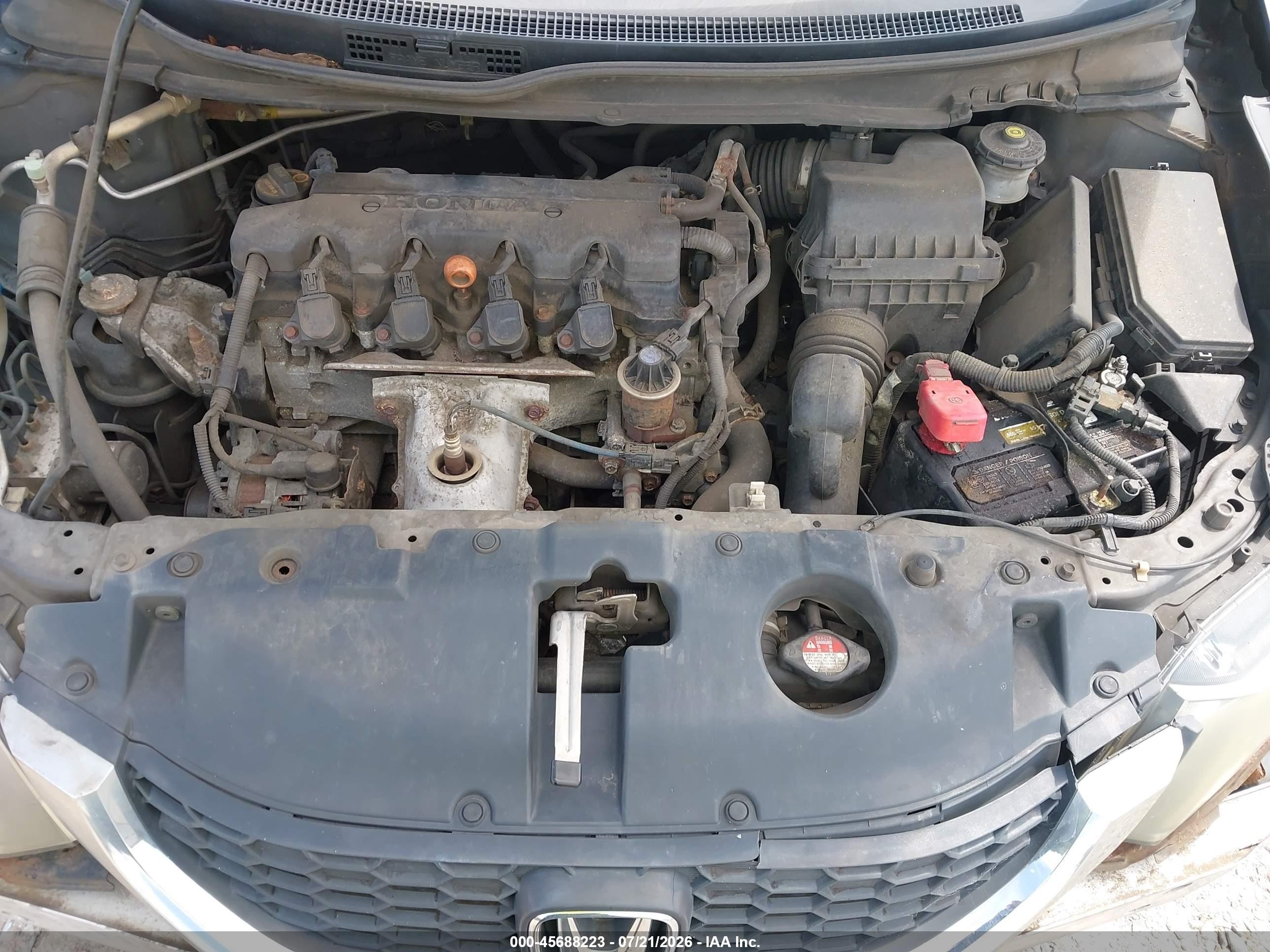 2013 Honda Civic Lx Серый vin: 2HGFB2F55DH539509