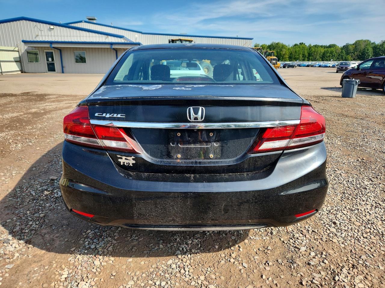 2013 Honda Civic Lx Black vin: 2HGFB2F55DH550929