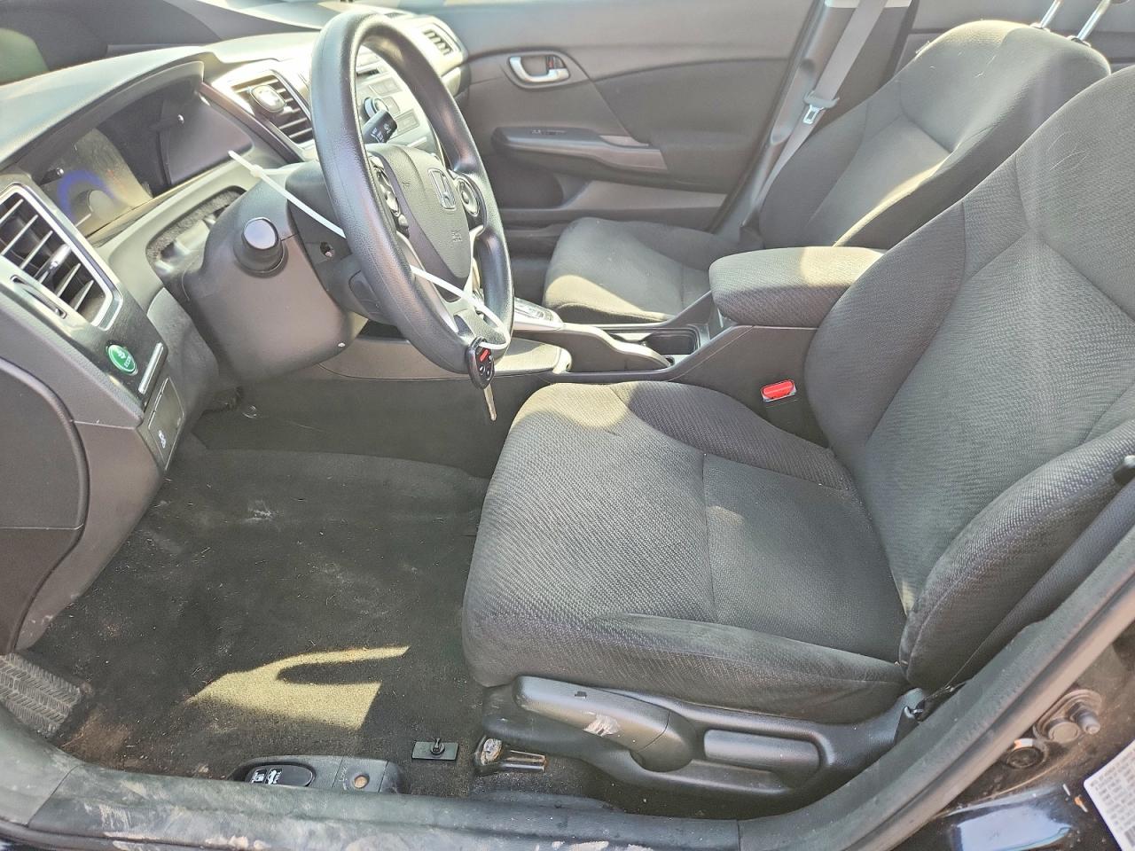 2013 Honda Civic Lx Black vin: 2HGFB2F55DH550929