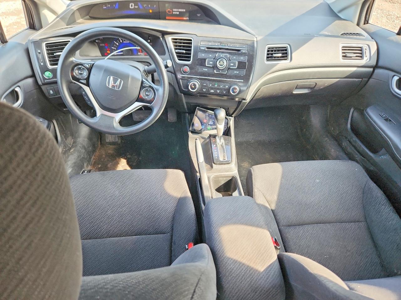 2013 Honda Civic Lx Black vin: 2HGFB2F55DH550929
