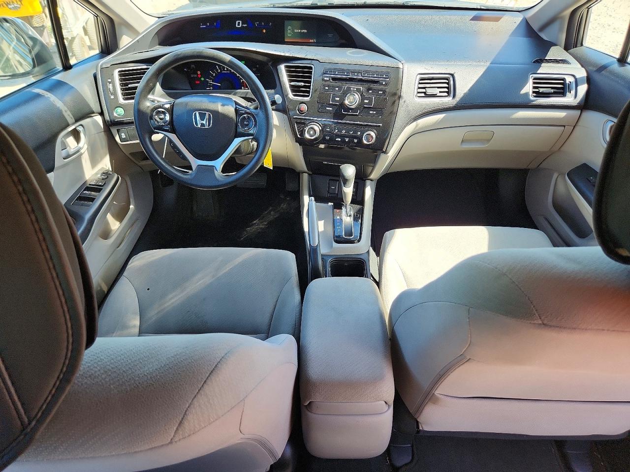 2013 Honda Civic Lx Gray vin: 2HGFB2F55DH569187