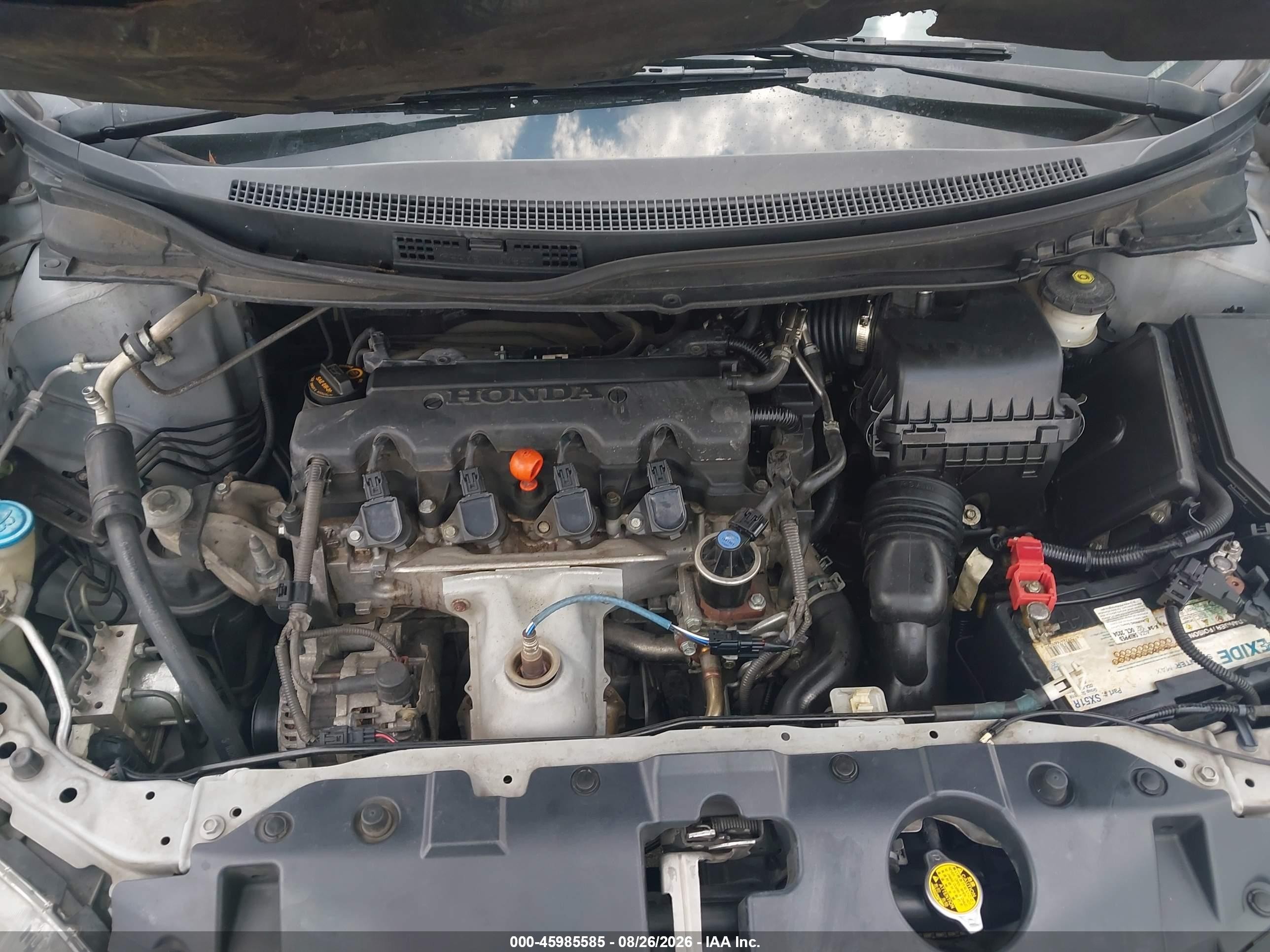 2013 Honda Civic Lx Silver vin: 2HGFB2F55DH574079