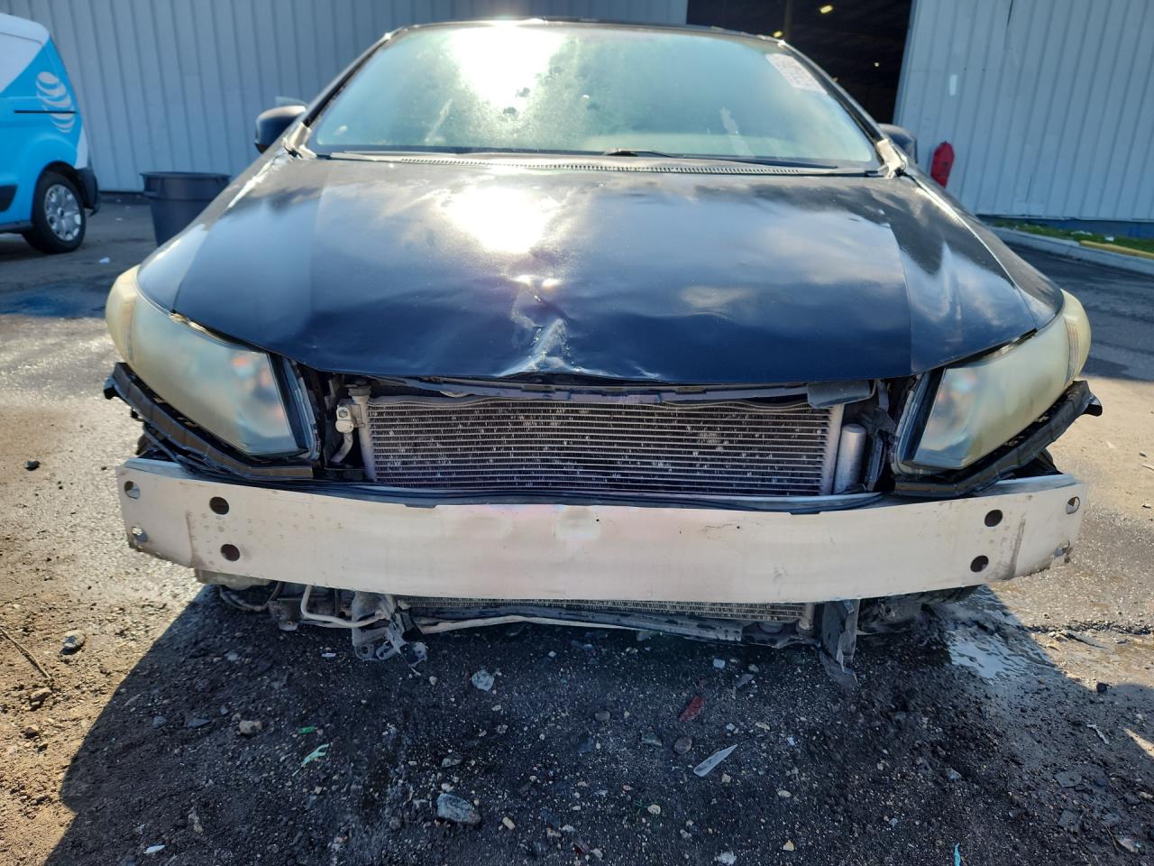 2013 Honda Civic Lx Black vin: 2HGFB2F55DH579301 Damage: Grille, Missing, Replacement Required