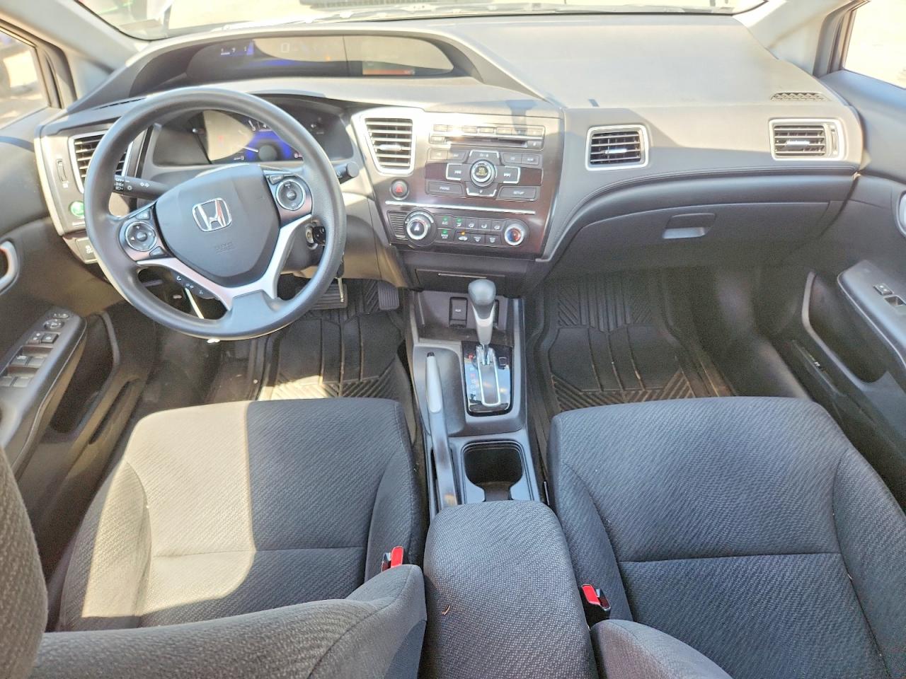 2013 Honda Civic Lx Gray vin: 2HGFB2F55DH583557