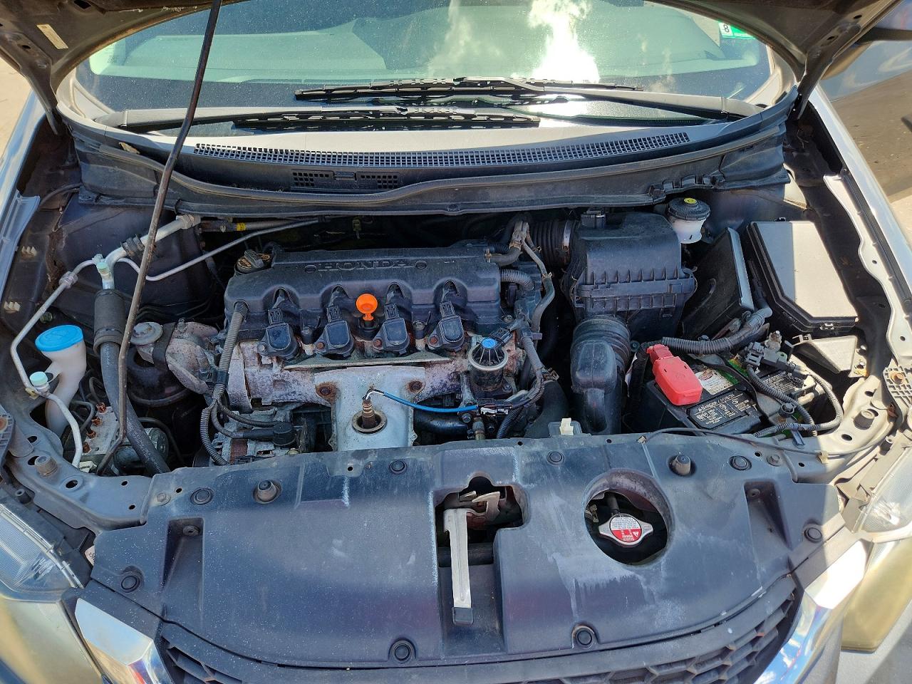 2013 Honda Civic Lx Gray vin: 2HGFB2F55DH583557