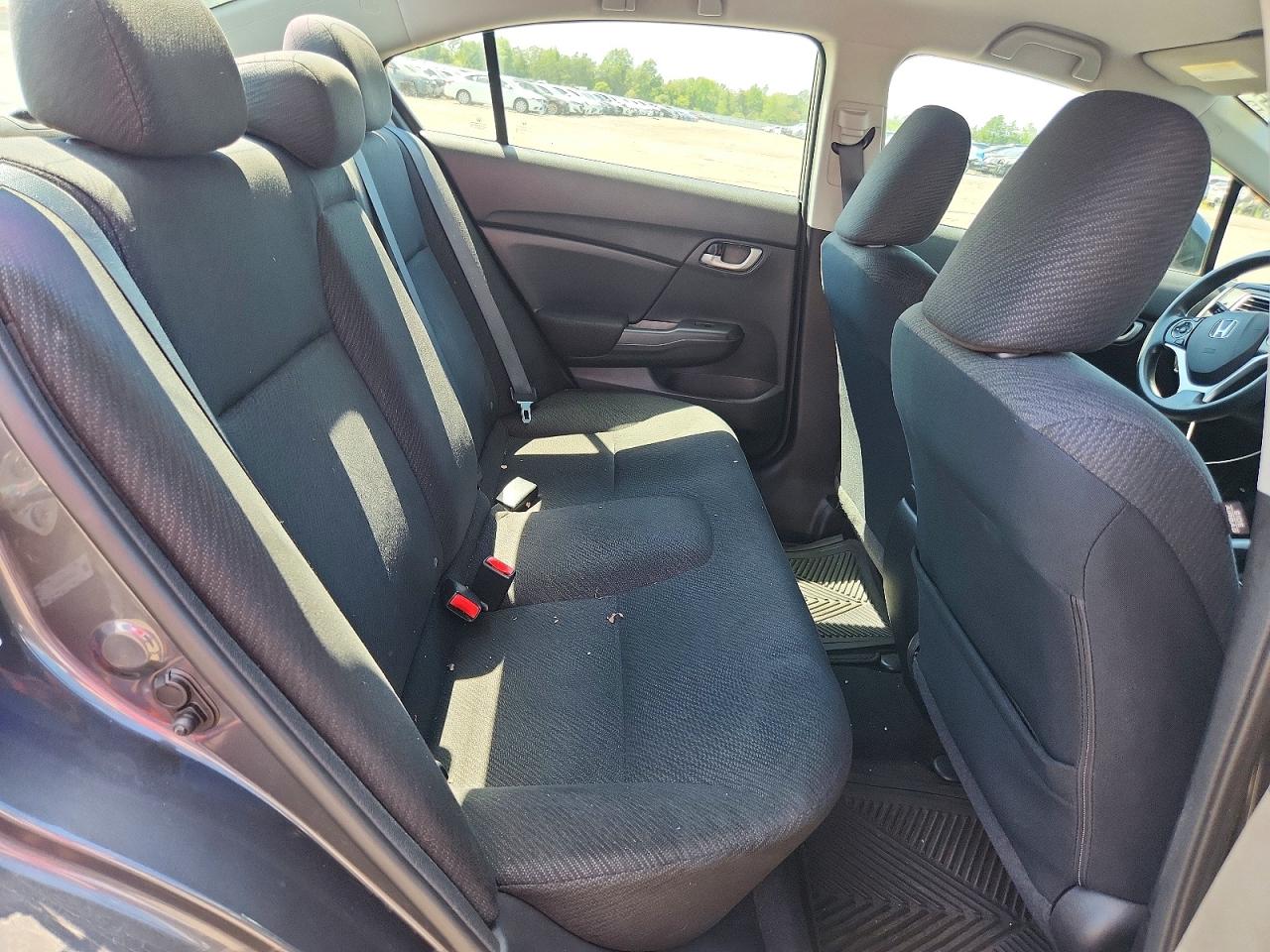 2013 Honda Civic Lx Gray vin: 2HGFB2F55DH583557