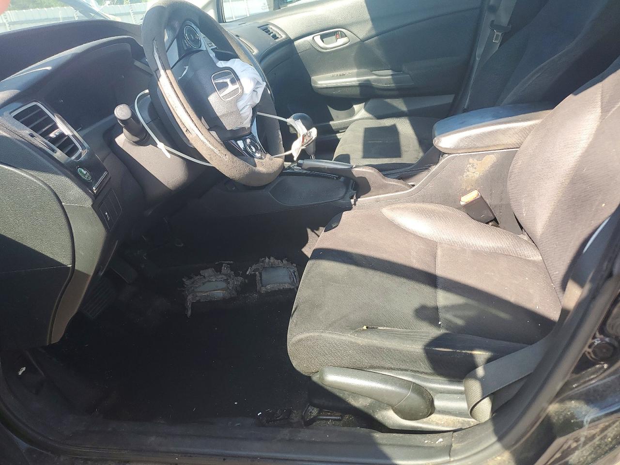 2013 Honda Civic Lx Black vin: 2HGFB2F55DH591531