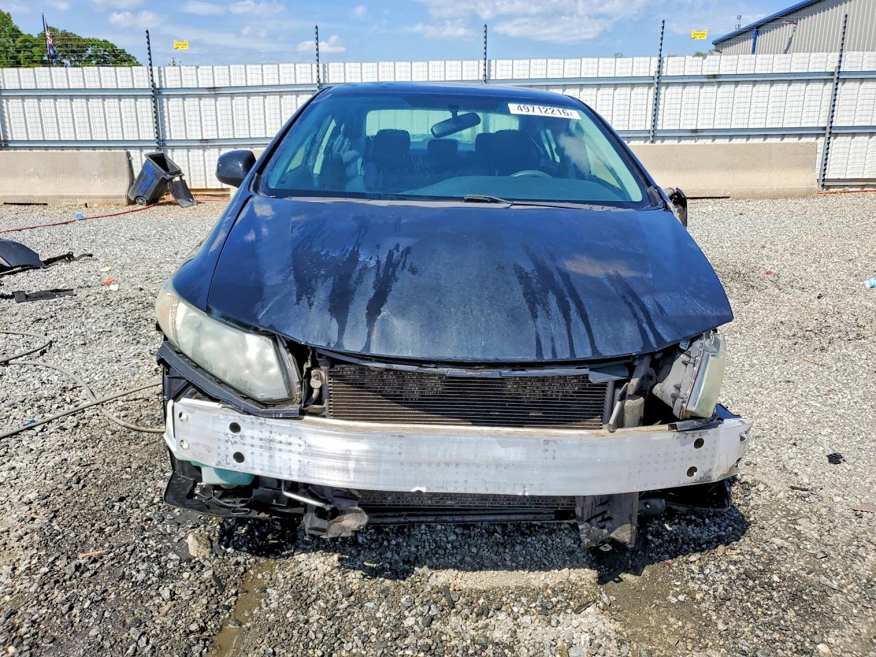 2013 Honda Civic Lx Black vin: 2HGFB2F55DH591531