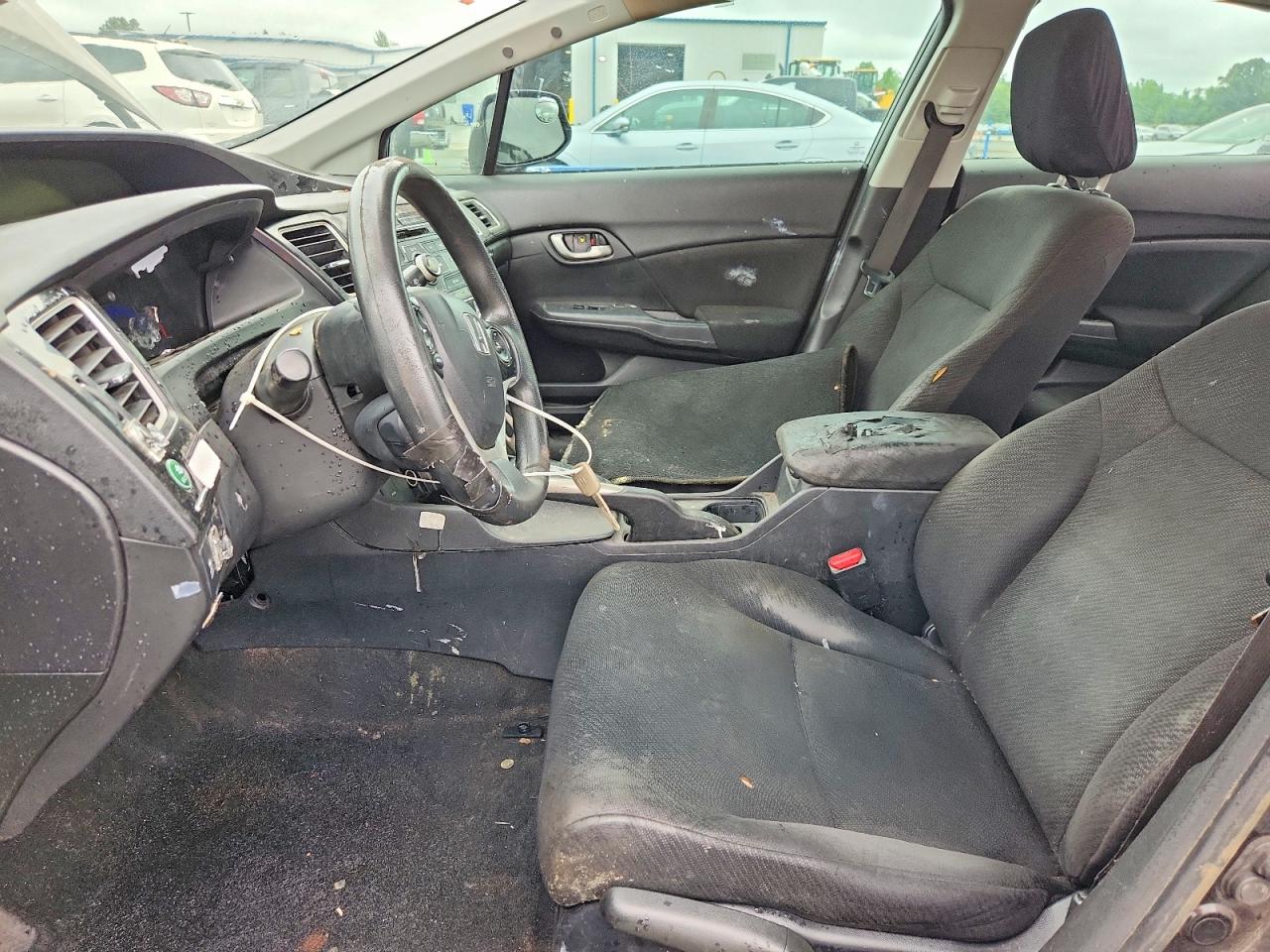 2013 Honda Civic Lx Black vin: 2HGFB2F55DH591870