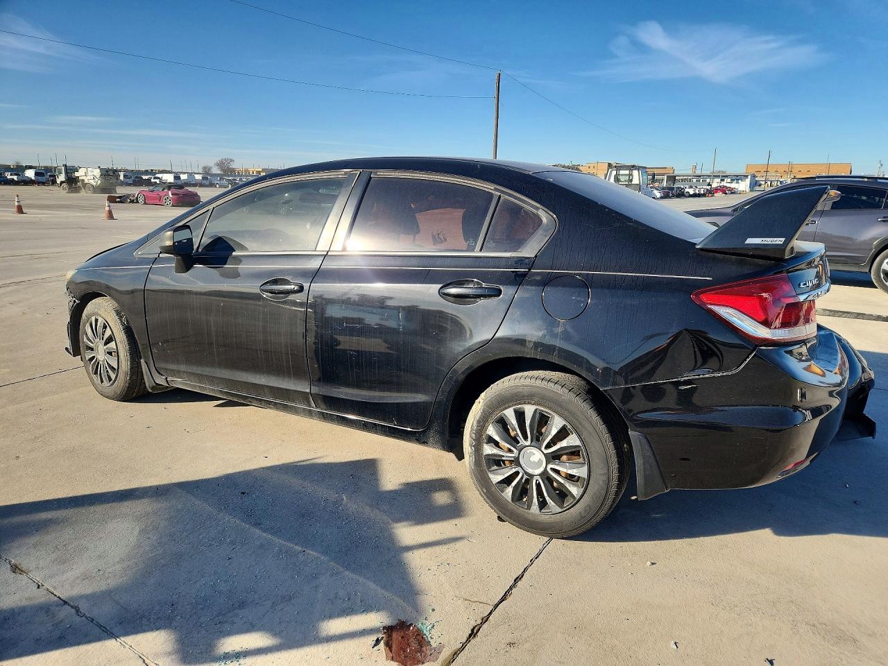2013 Honda Civc Black vin: 2HGFB2F55DH598981