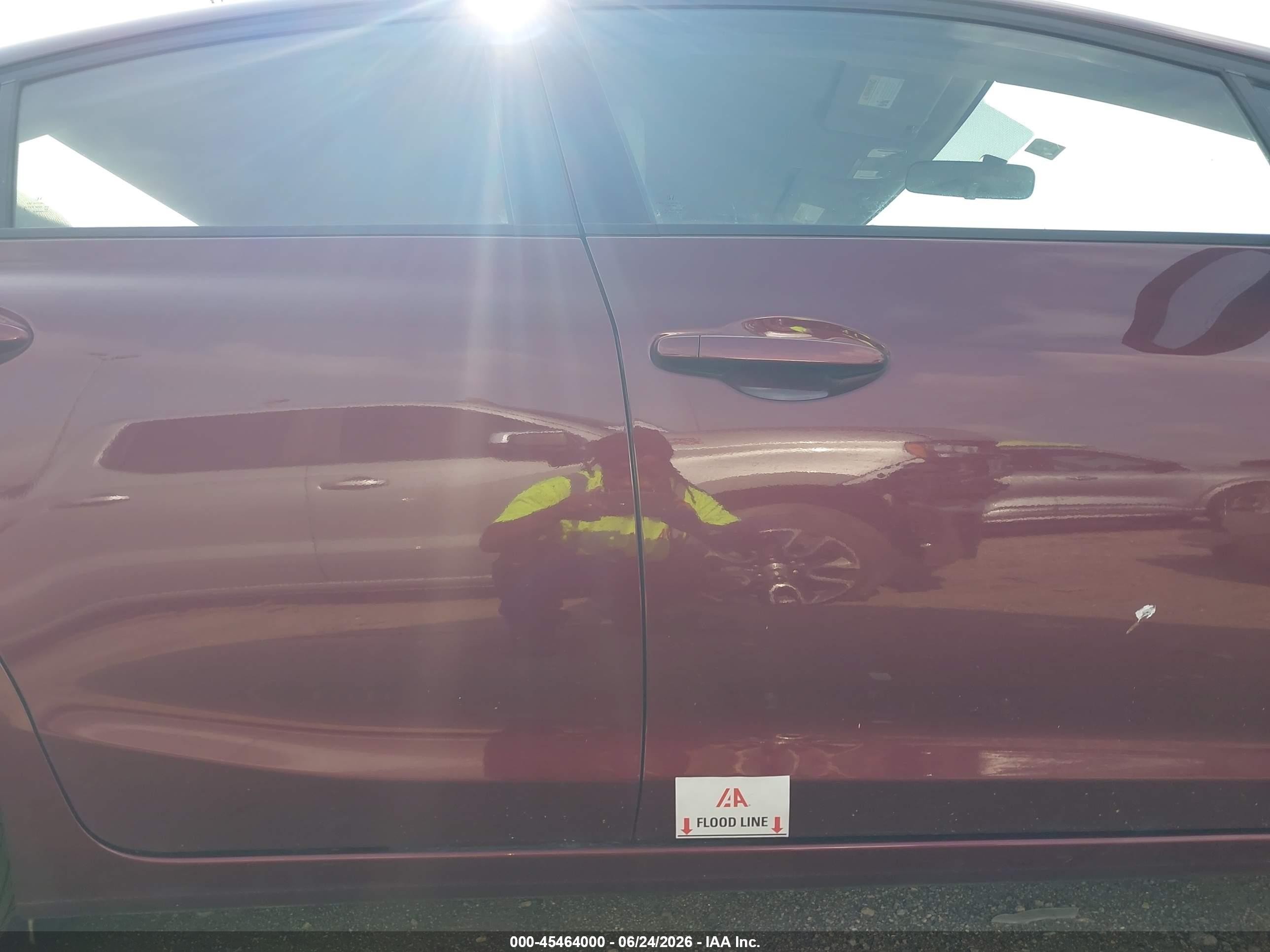 2014 Honda Civic Lx Burgundy vin: 2HGFB2F55EH504096