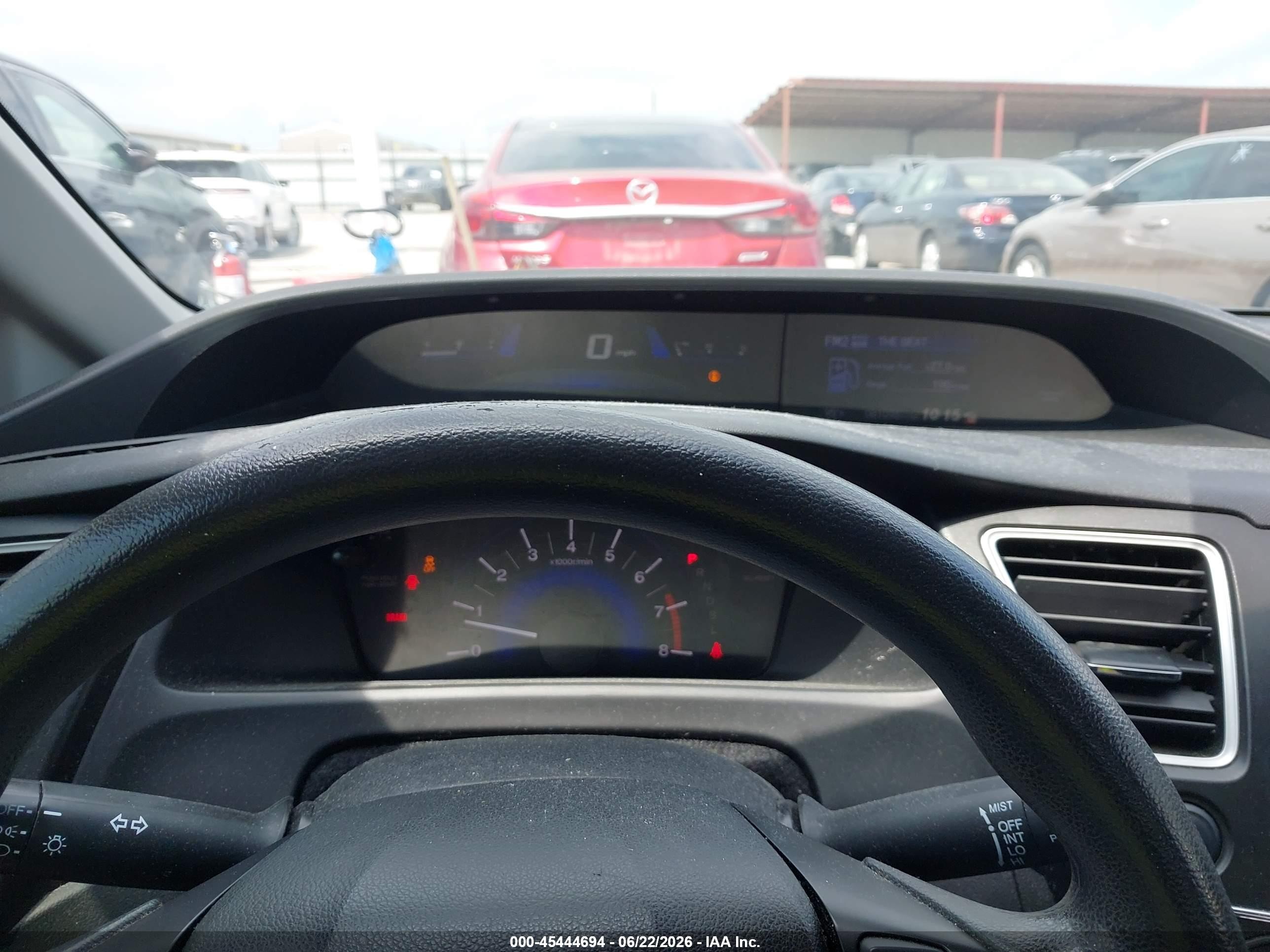 2014 Honda Civic Lx Черный vin: 2HGFB2F55EH504194