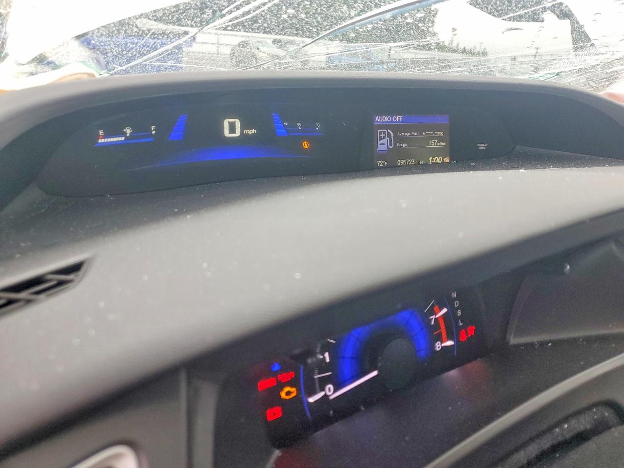 2014 Honda Civic Lx White vin: 2HGFB2F55EH507452