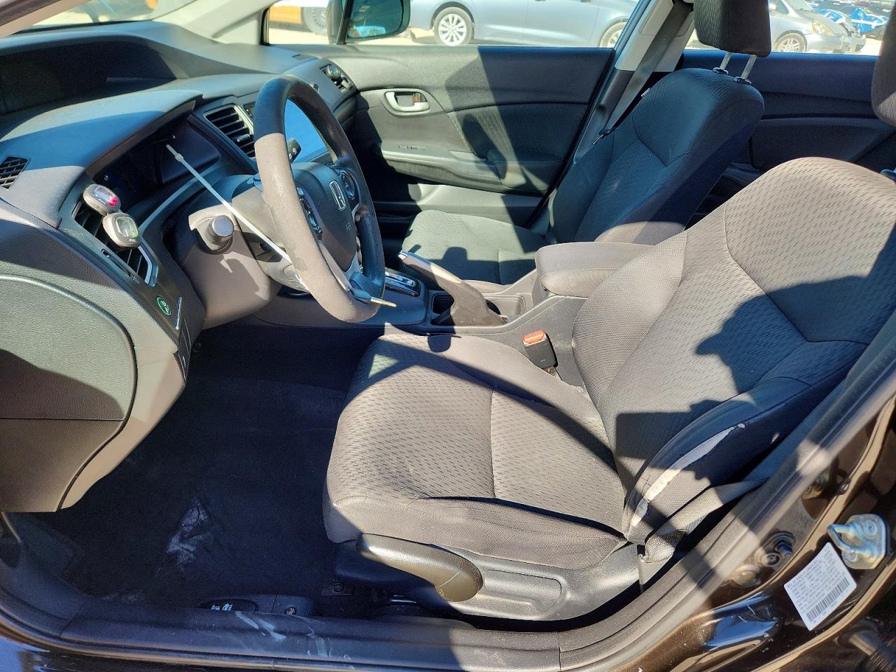 2014 Honda Civic Lx Brown vin: 2HGFB2F55EH507564
