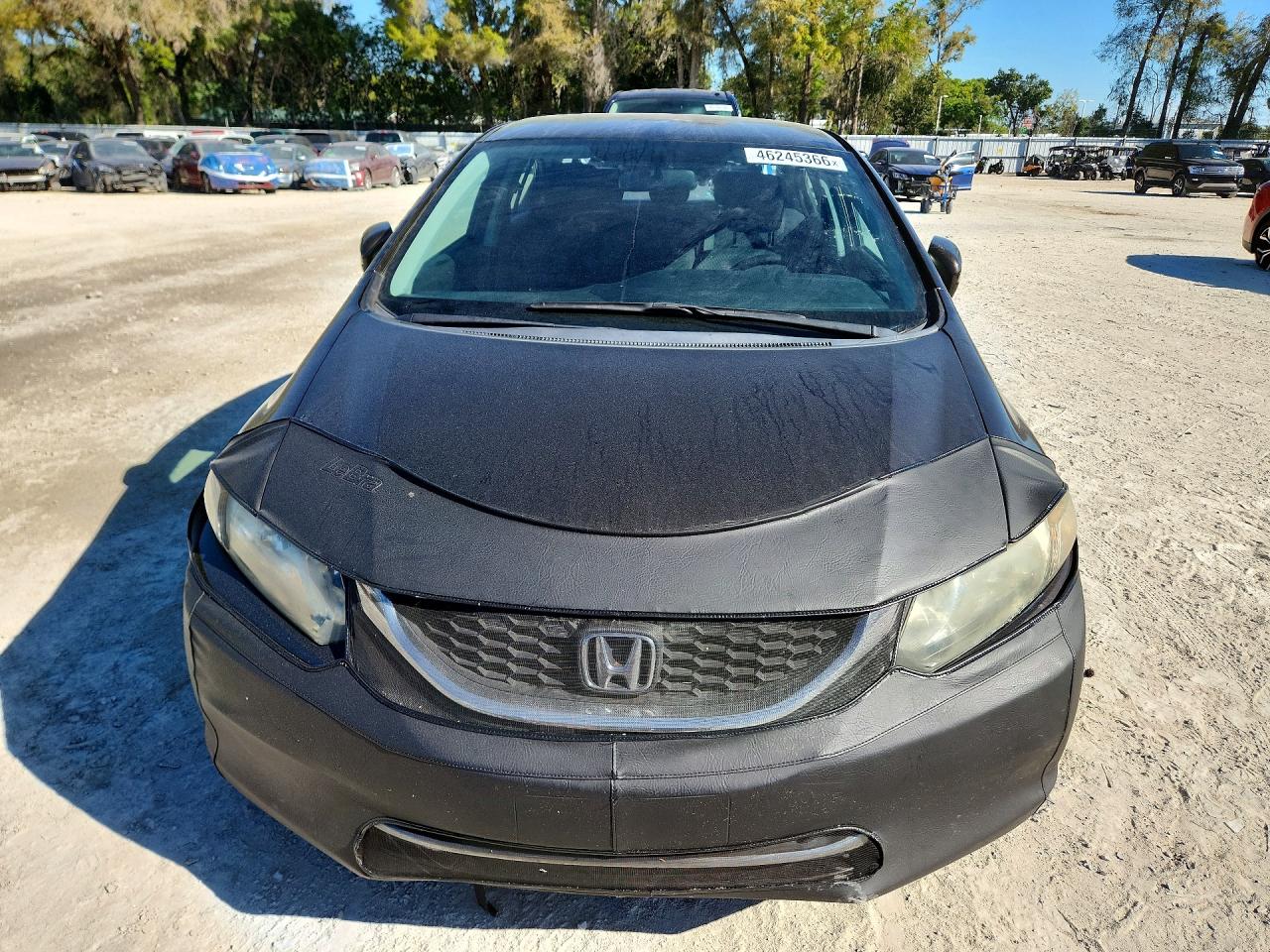2014 Honda Civic Lx Brown vin: 2HGFB2F55EH507564
