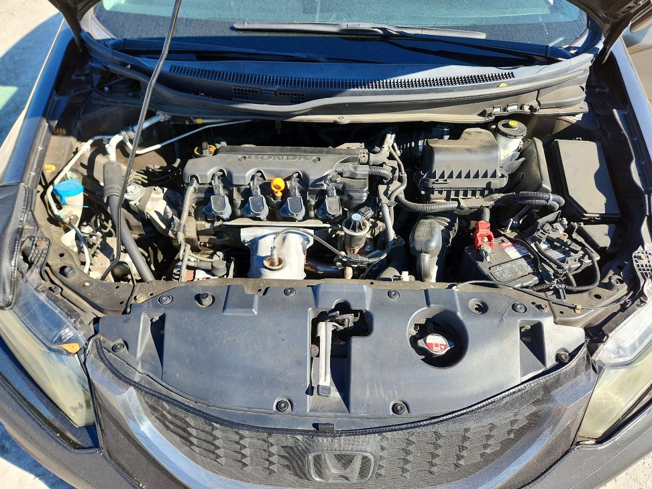 2014 Honda Civic Lx Brown vin: 2HGFB2F55EH507564