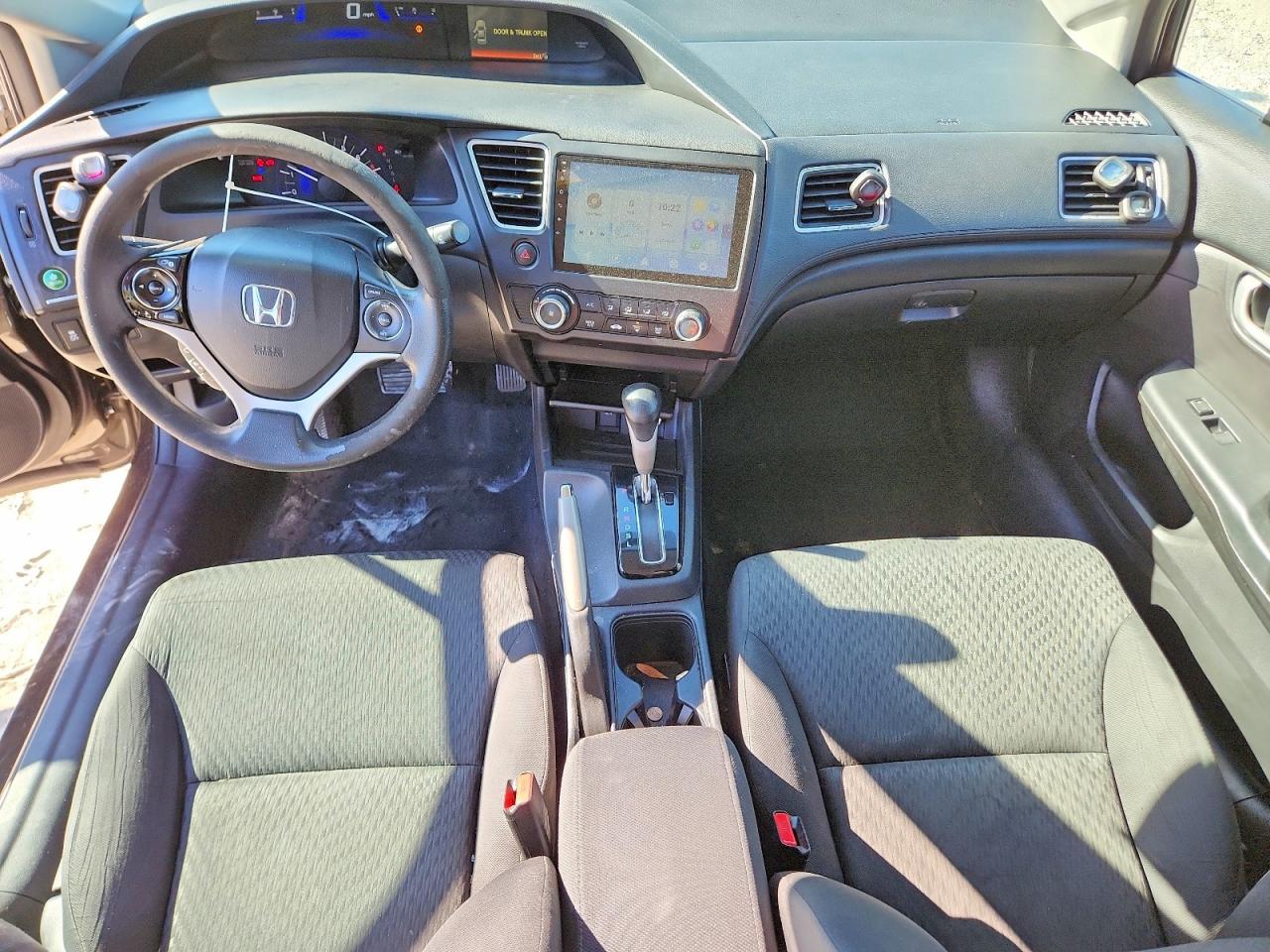 2014 Honda Civic Lx Brown vin: 2HGFB2F55EH507564