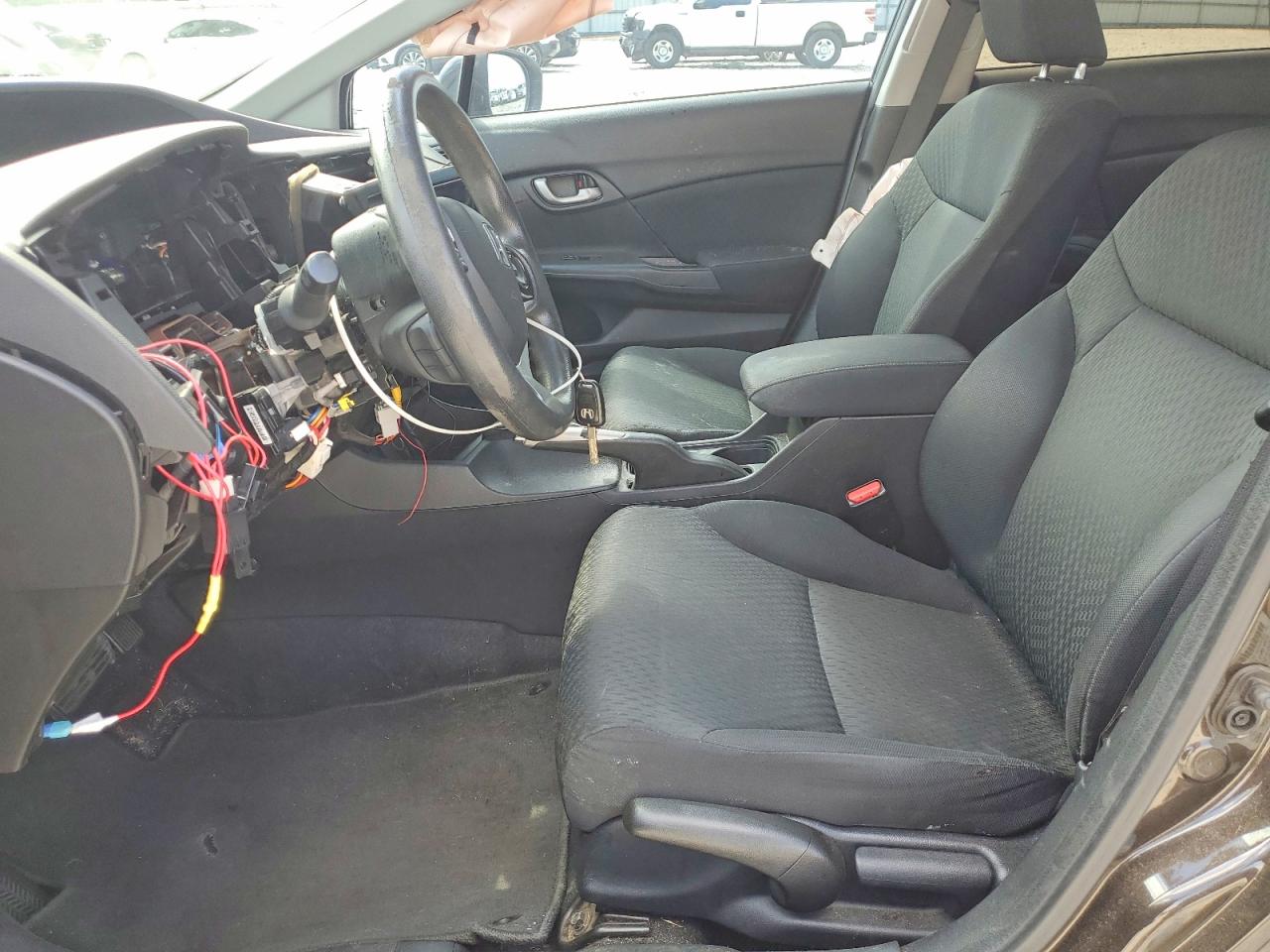 2014 Honda Civic Lx Black vin: 2HGFB2F55EH518600