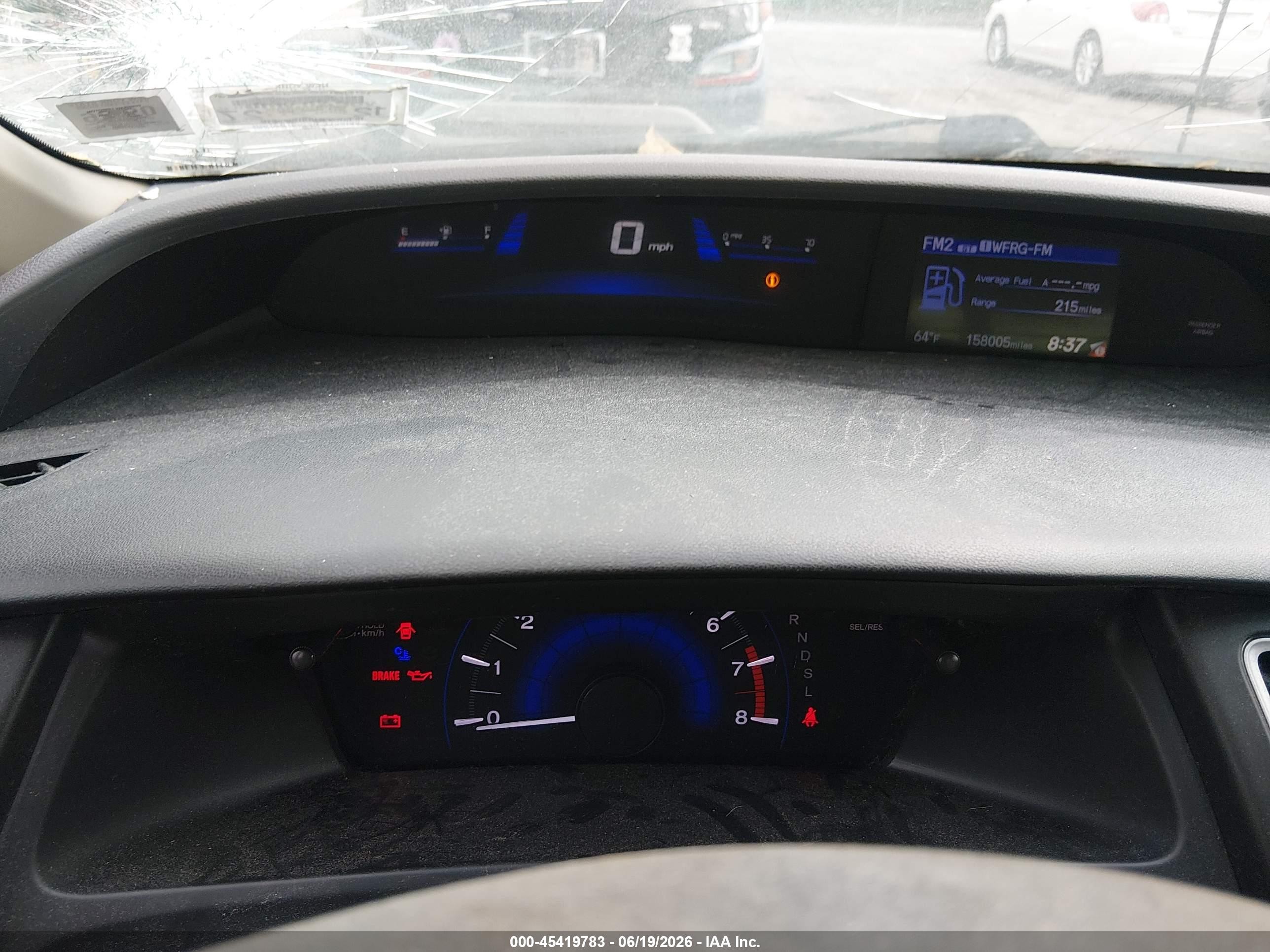 2014 Honda Civic Lx White vin: 2HGFB2F55EH525398