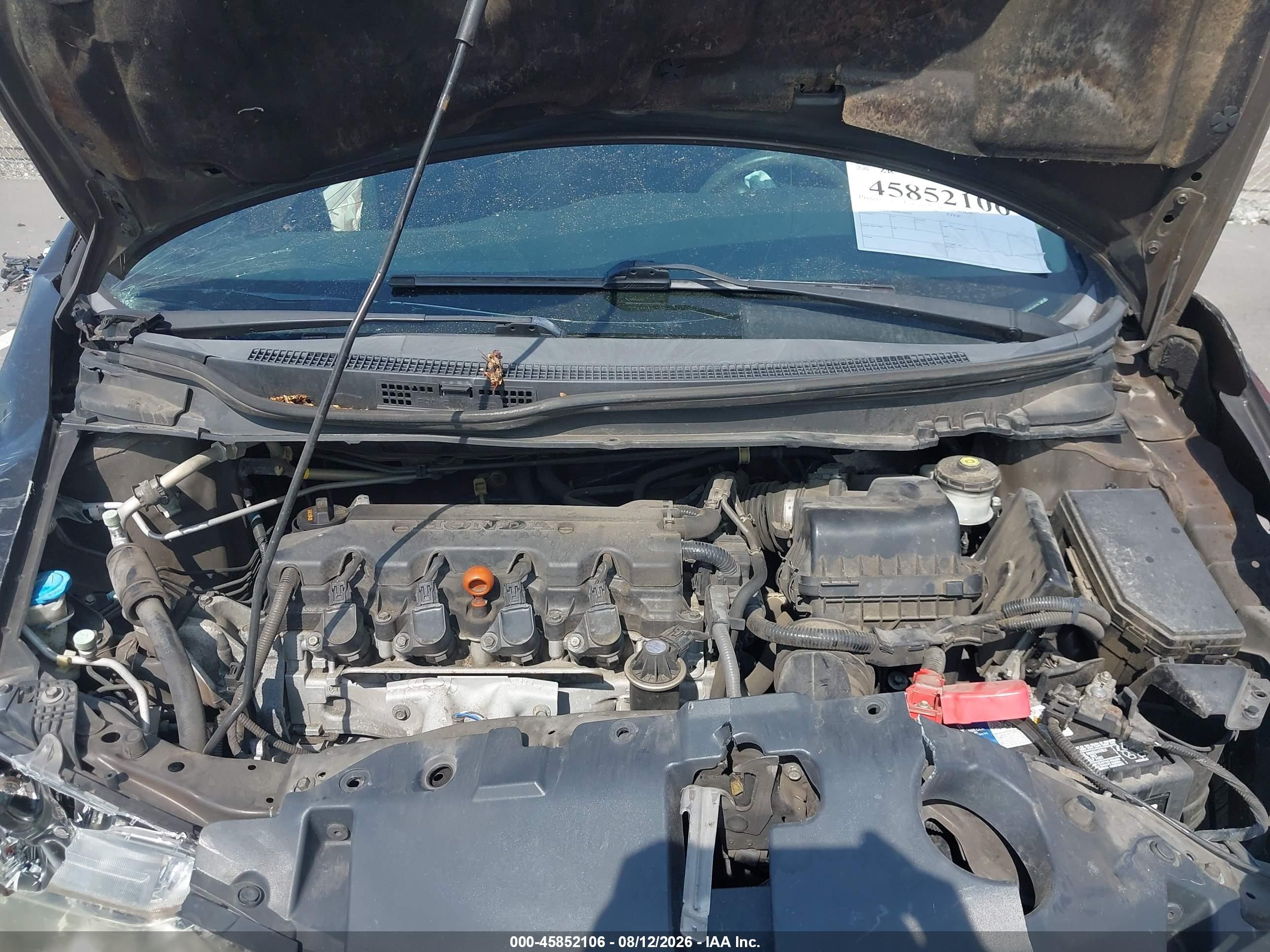 2014 Honda Civic Lx Brown vin: 2HGFB2F55EH532075