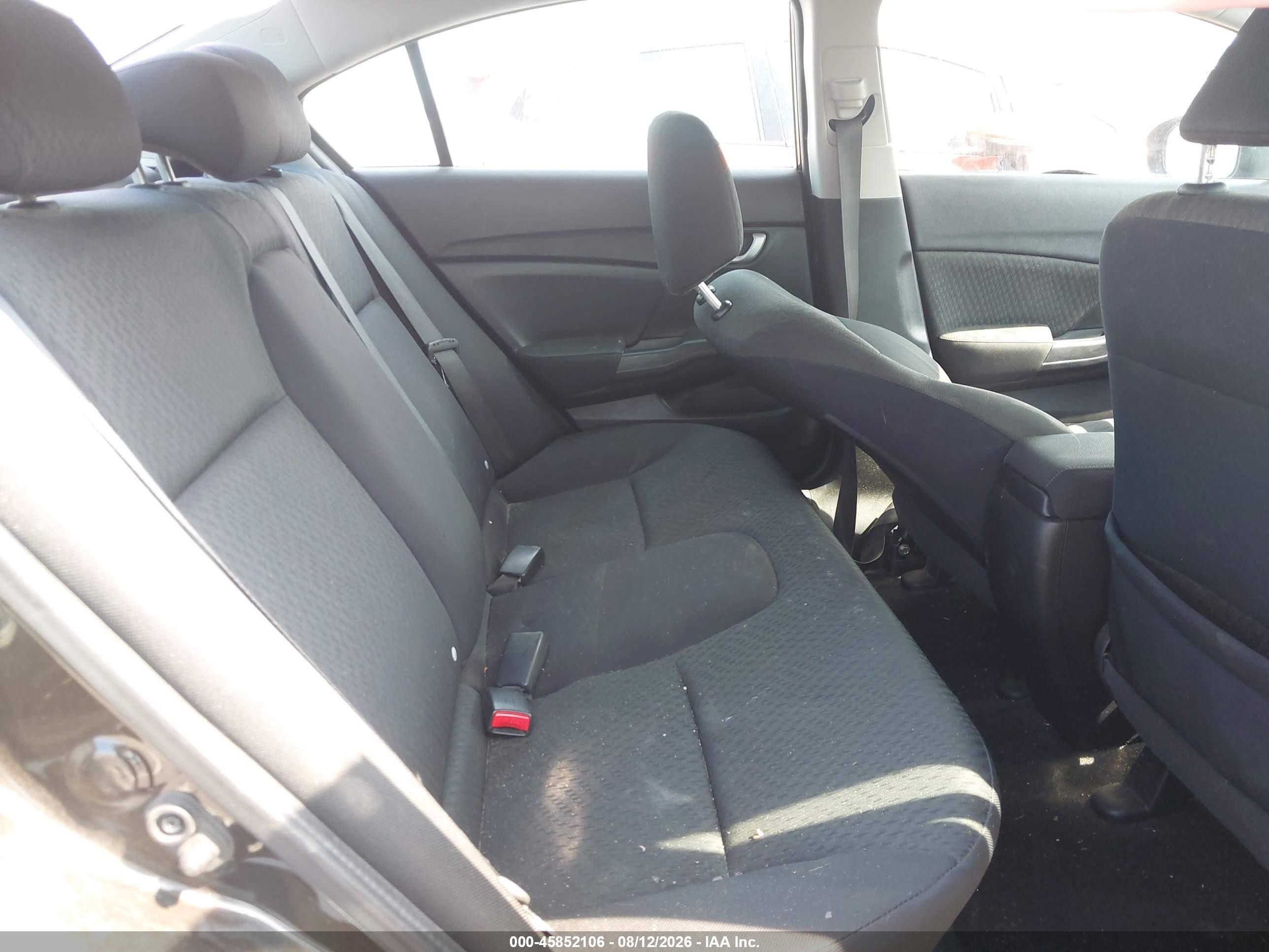 2014 Honda Civic Lx Brown vin: 2HGFB2F55EH532075
