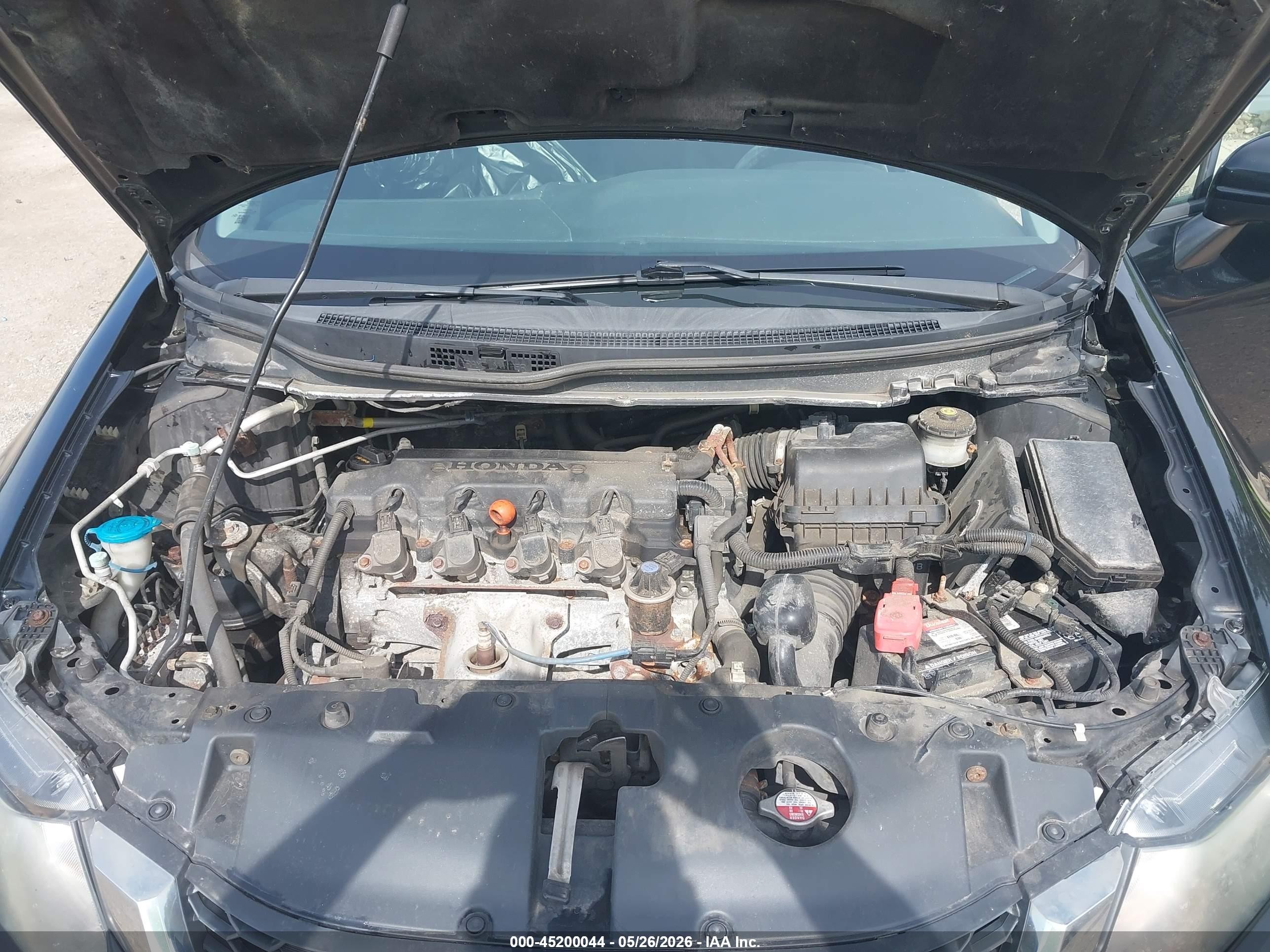 2014 Honda Civic Lx Black vin: 2HGFB2F55EH544100