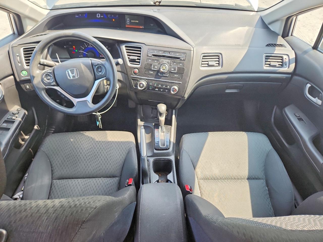 2014 Honda Civic Lx Silver vin: 2HGFB2F55EH547028