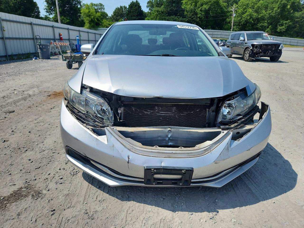 2014 Honda Civic Lx Silver vin: 2HGFB2F55EH547028