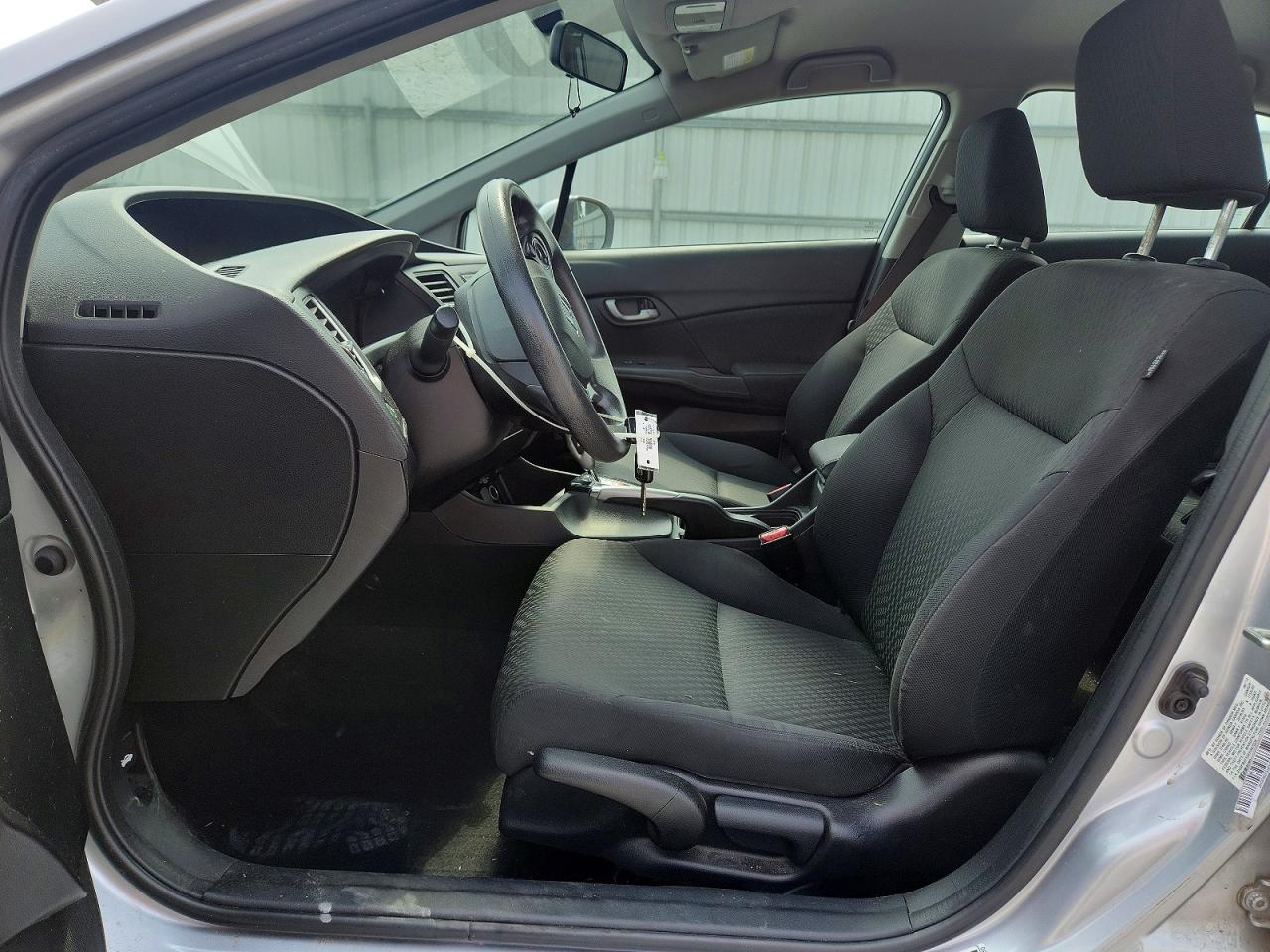 2014 Honda Civic Lx Silver vin: 2HGFB2F55EH547028