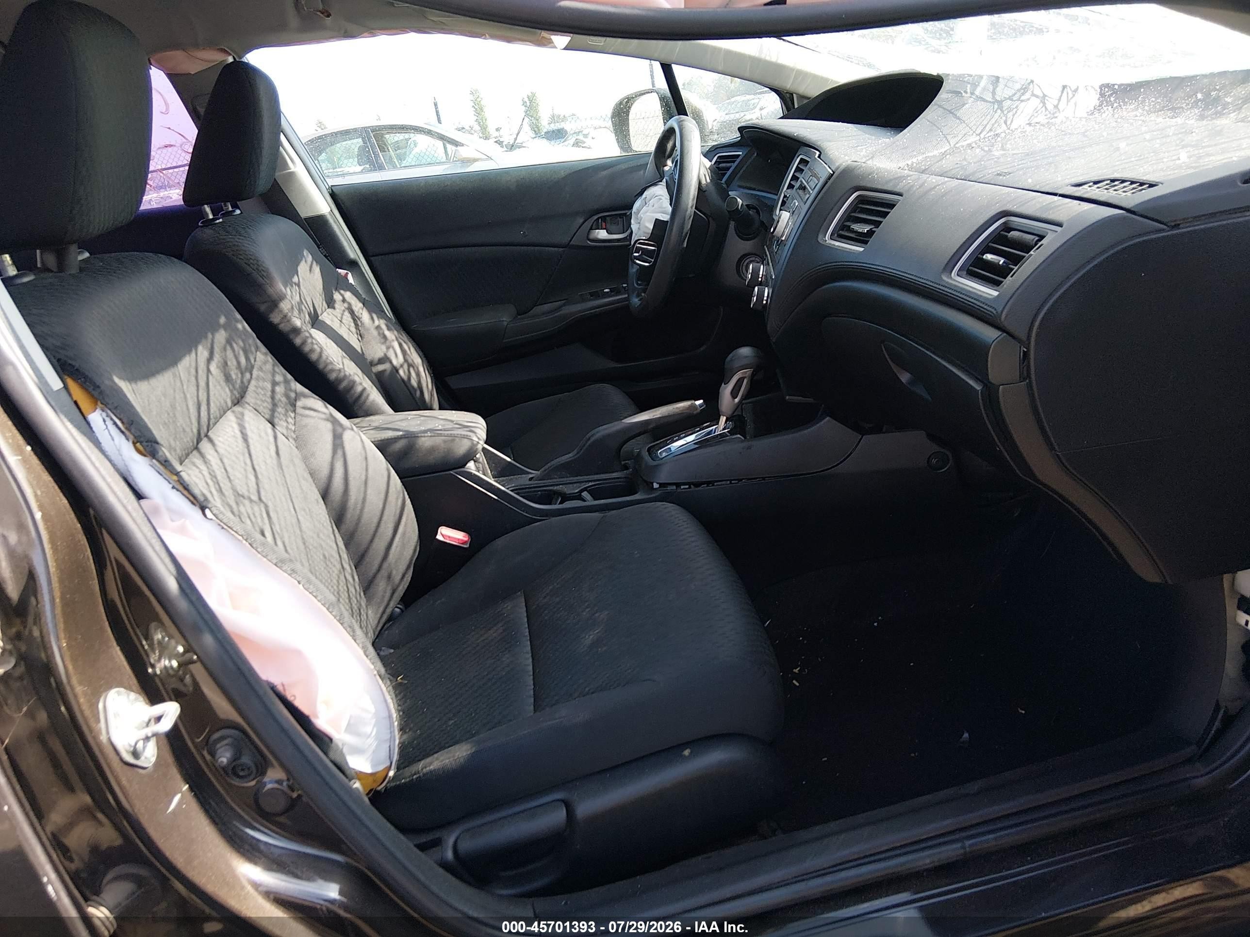 2014 Honda Civic Lx Dark Brown vin: 2HGFB2F55EH555517