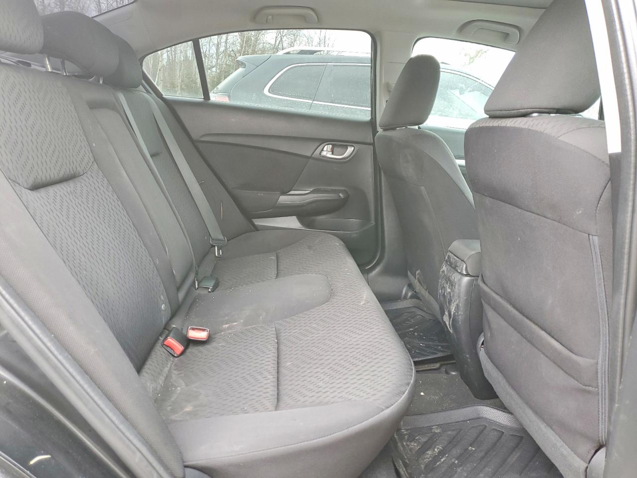 2015 Honda Civic Lx Black vin: 2HGFB2F55FH028238