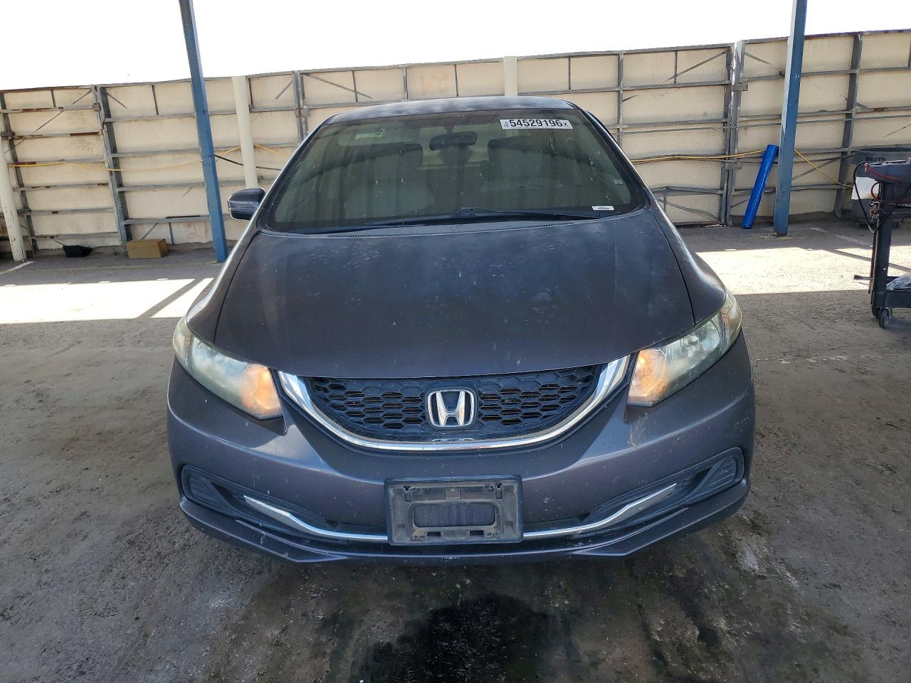 2015 Honda Civic Lx Gray vin: 2HGFB2F55FH520526