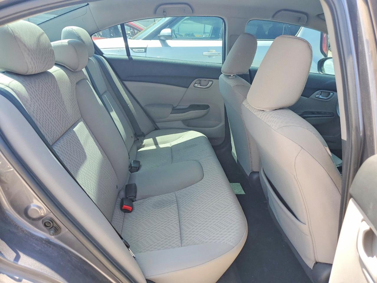 2015 Honda Civic Lx Gray vin: 2HGFB2F55FH521272