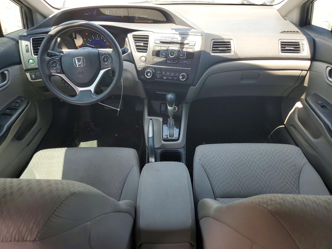 2015 Honda Civic Lx Gray vin: 2HGFB2F55FH521272