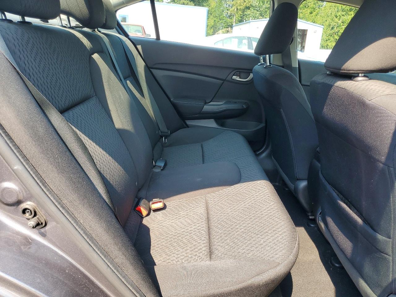 2015 Honda Civic Lx Gray vin: 2HGFB2F55FH529677
