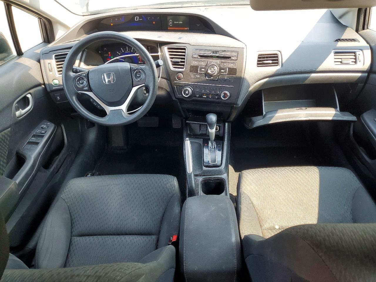 2015 Honda Civic Lx Gray vin: 2HGFB2F55FH529677