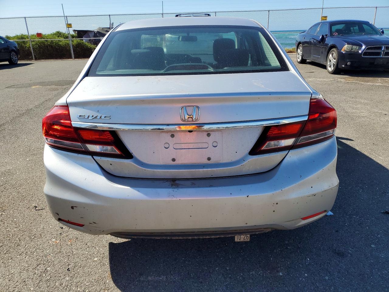 2015 Honda Civic Lx Silver vin: 2HGFB2F55FH558791