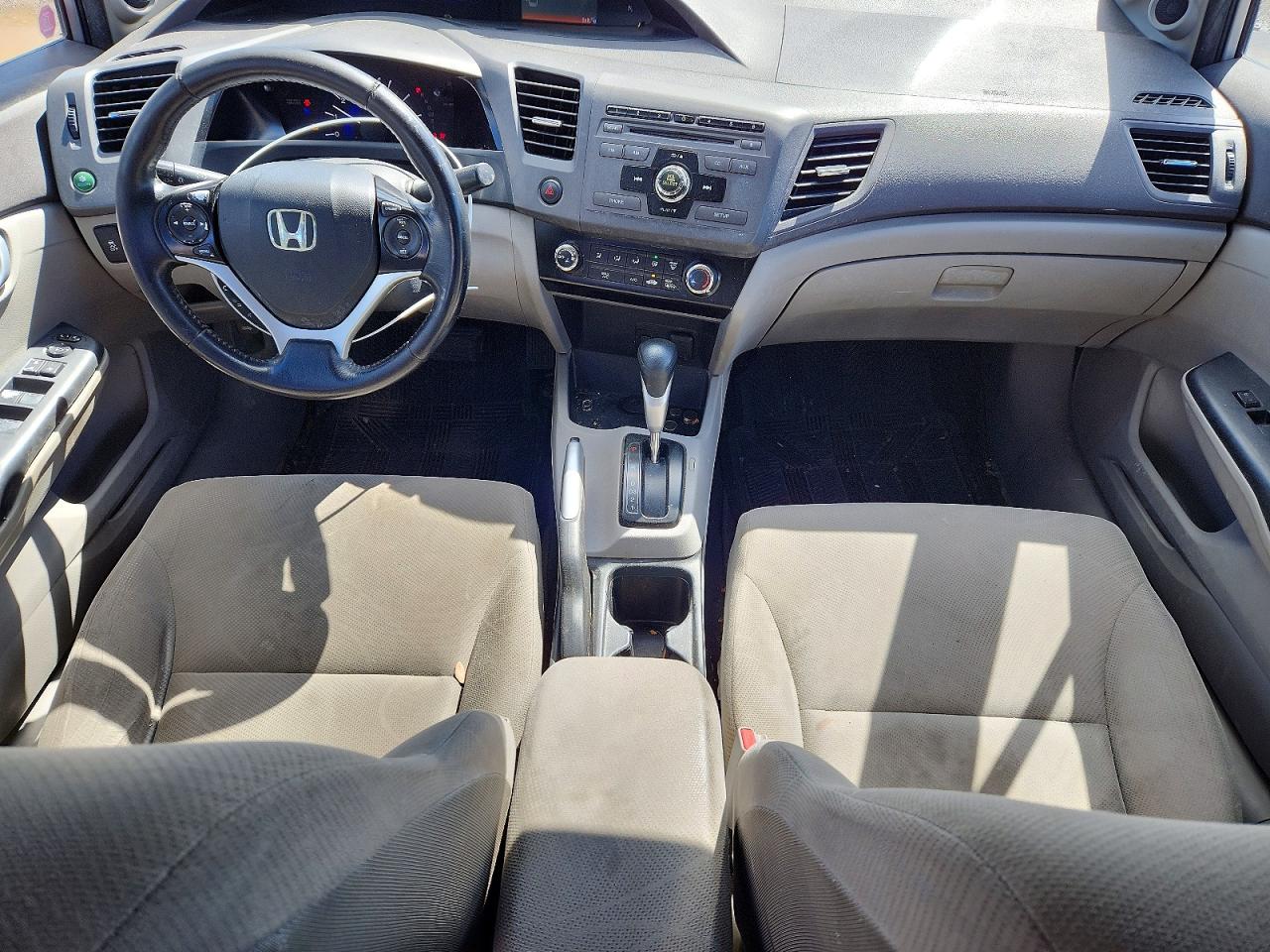 2012 Honda Civic Lx Silver vin: 2HGFB2F56CH011752