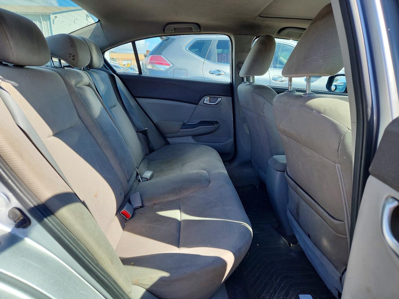 2012 Honda Civic Lx Silver vin: 2HGFB2F56CH011752