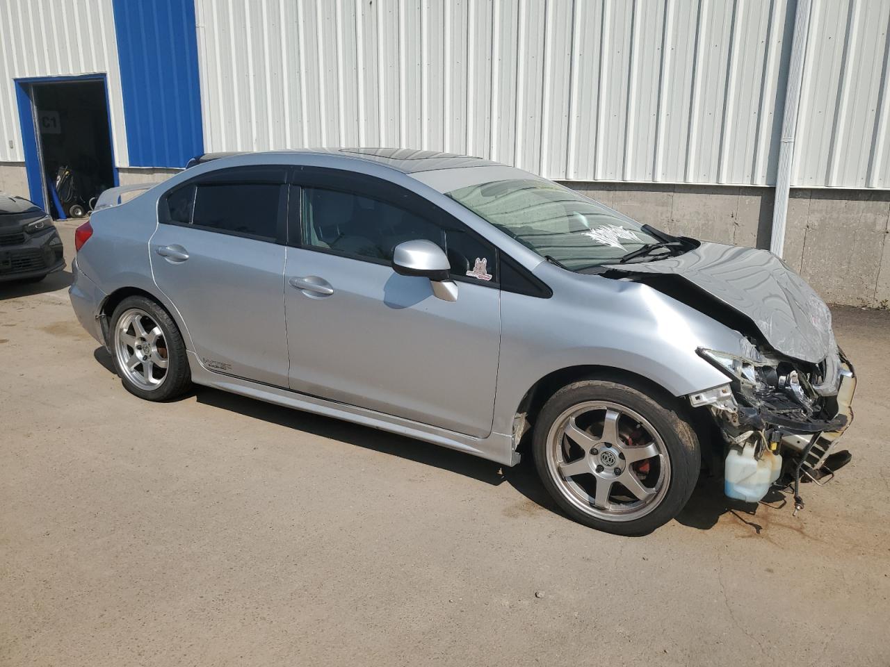 2012 Honda Civic Lx Gray vin: 2HGFB2F56CH103234