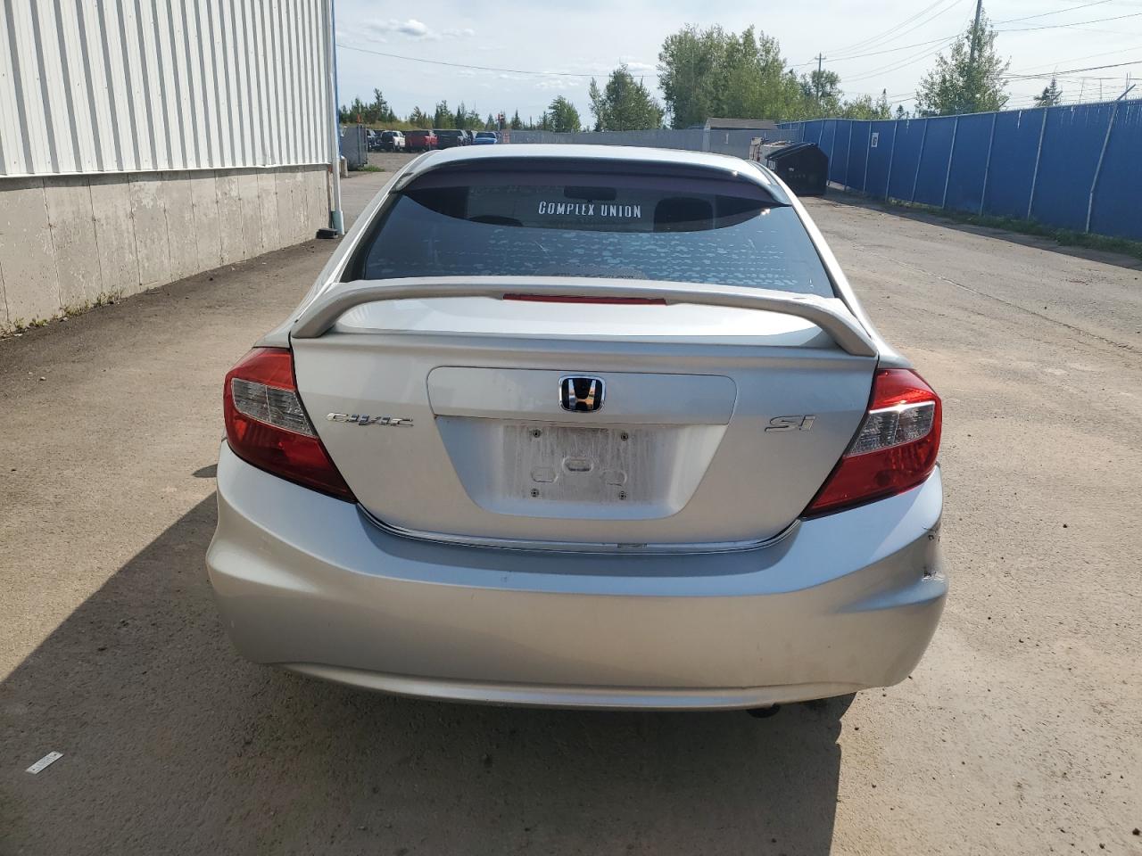 2012 Honda Civic Lx Gray vin: 2HGFB2F56CH103234