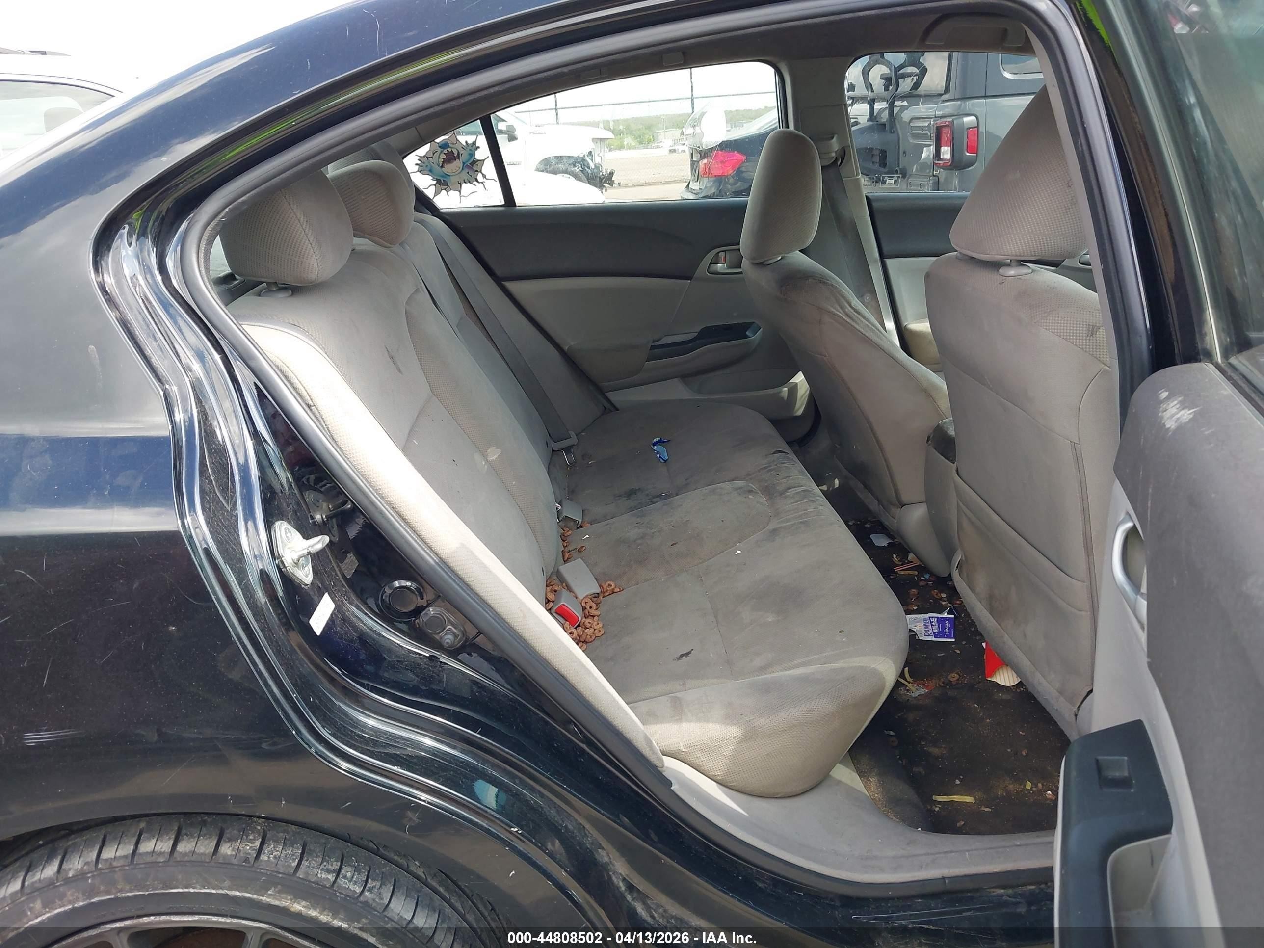 2012 Honda Civic Lx Black vin: 2HGFB2F56CH303496