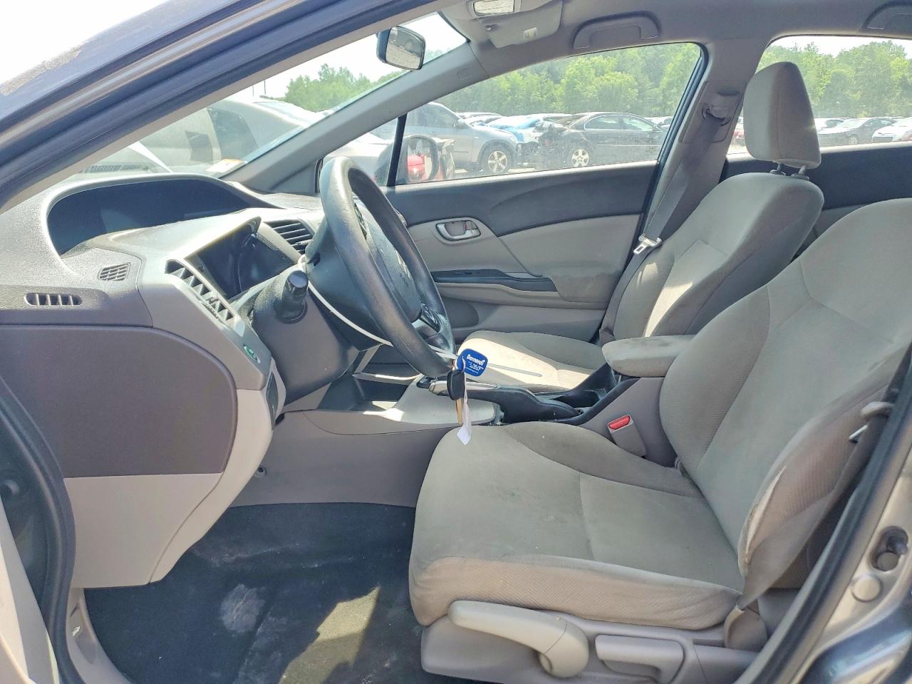 2012 Honda Civic Lx Серый vin: 2HGFB2F56CH316524