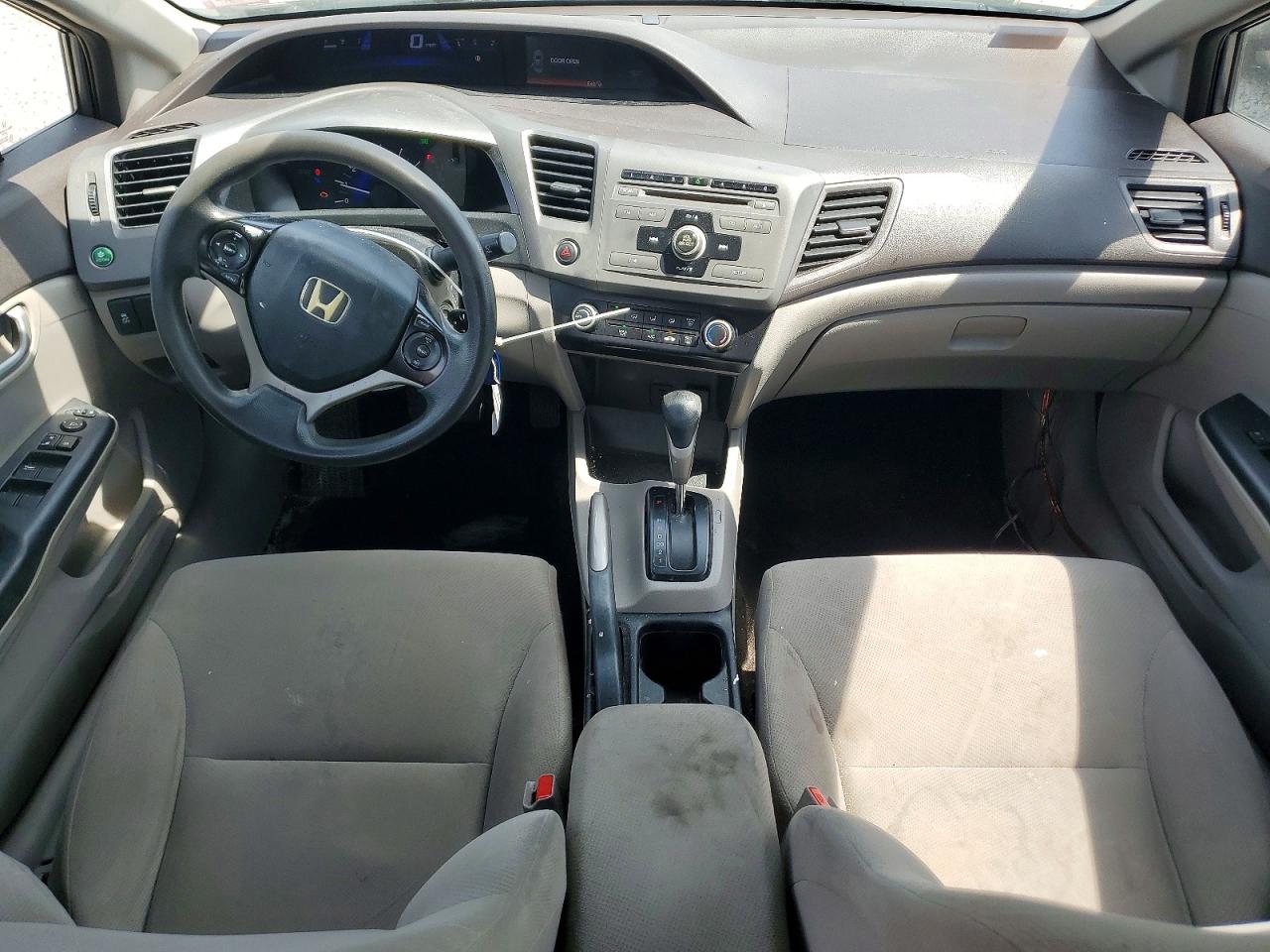 2012 Honda Civic Lx Серый vin: 2HGFB2F56CH316524
