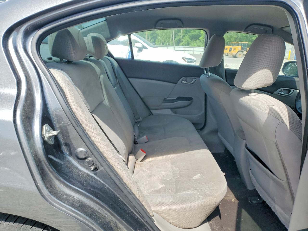 2012 Honda Civic Lx Серый vin: 2HGFB2F56CH316524