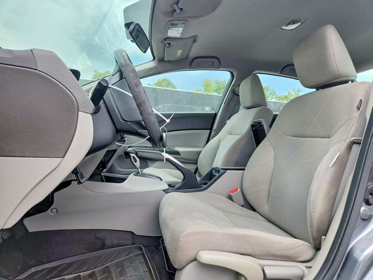 2012 Honda Civic Lx Gray vin: 2HGFB2F56CH317625